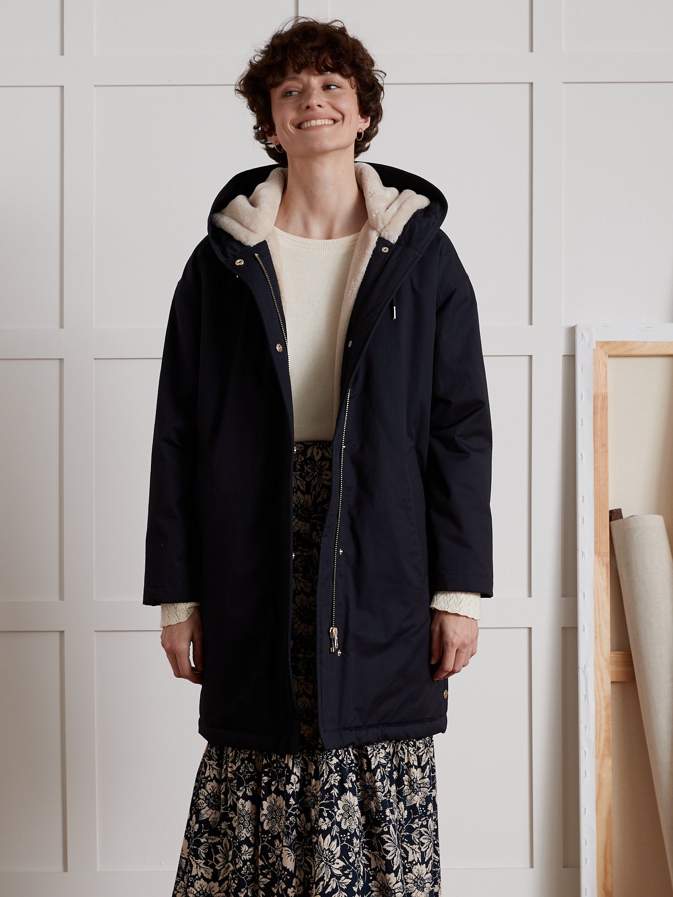 Cyrillus Manteau Femme Pied De Coq Cyrillus Veste Femme A Carreaux