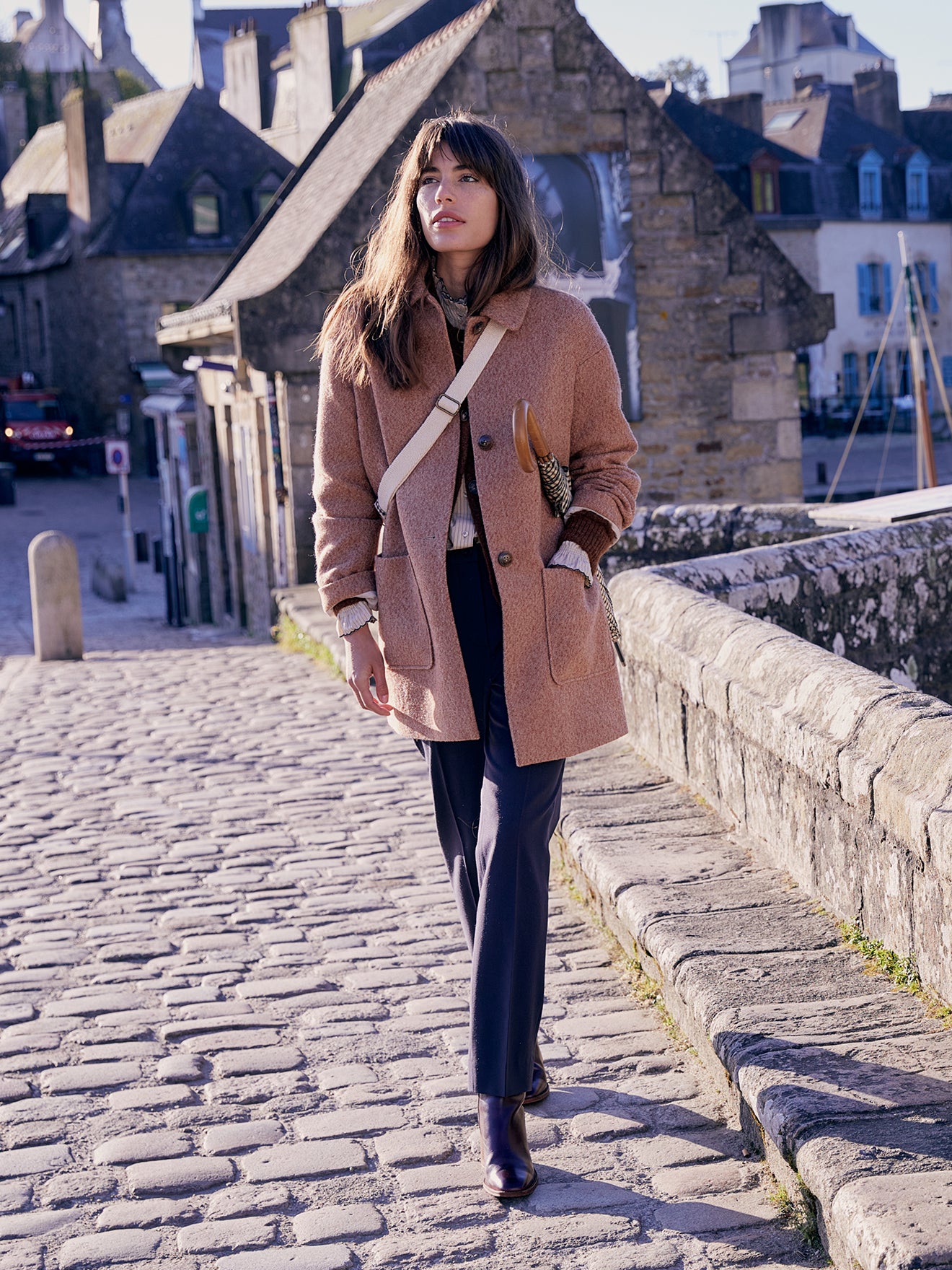 Manteau bien fashion chaud femme