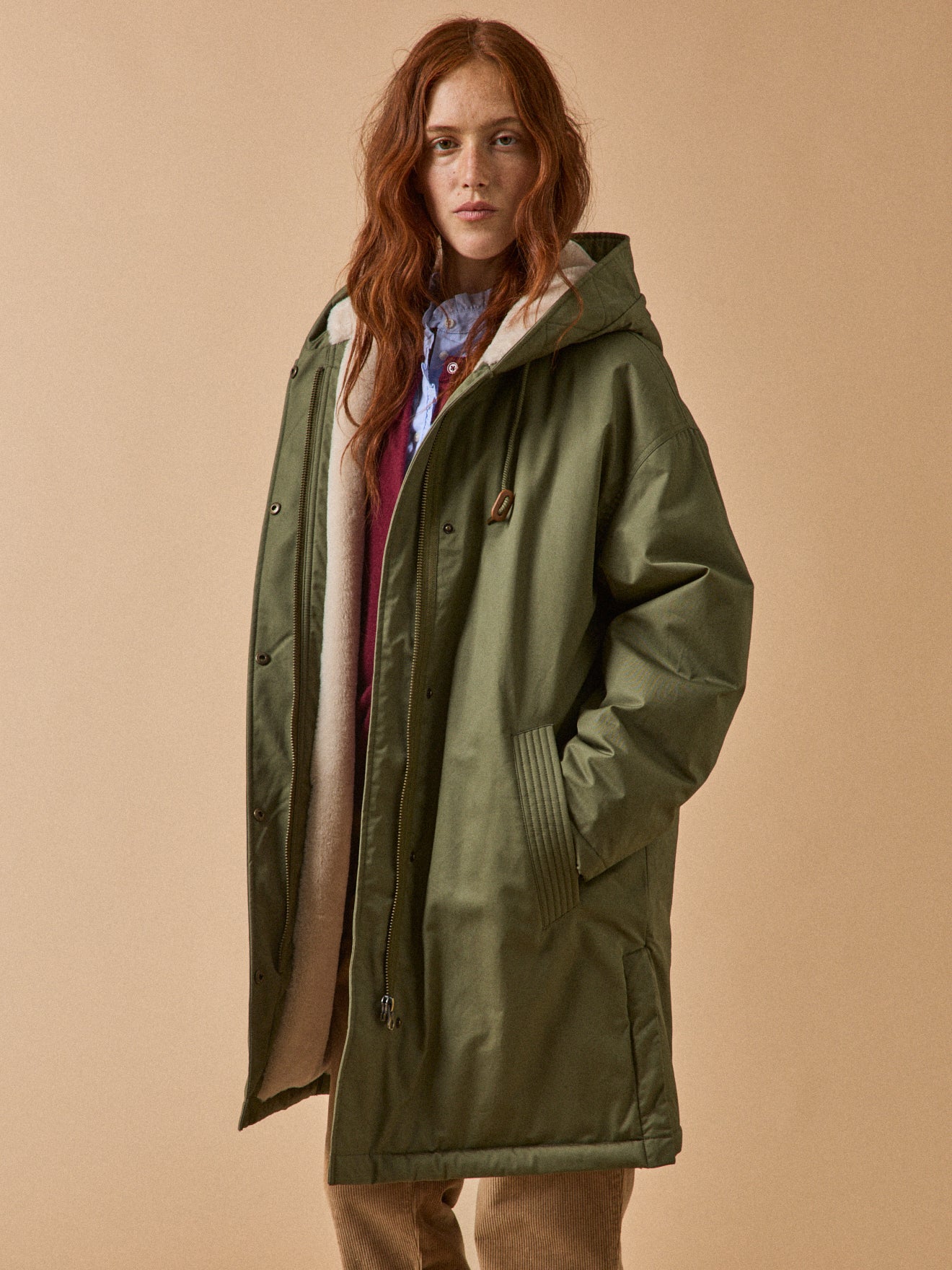 Mi Saison Anne Weyburn Parka Femme Manteau Femme Parka Mi Saison