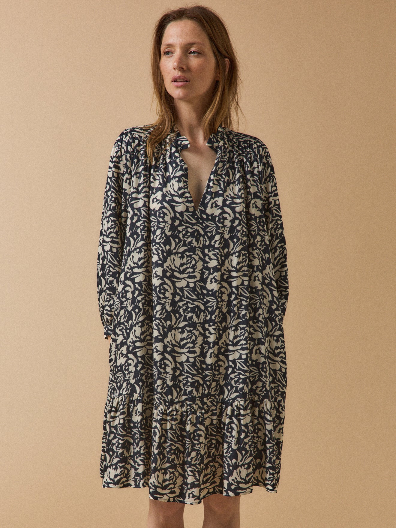 Robe housse courte femme viscose imprimé Luna Cyrillus FR