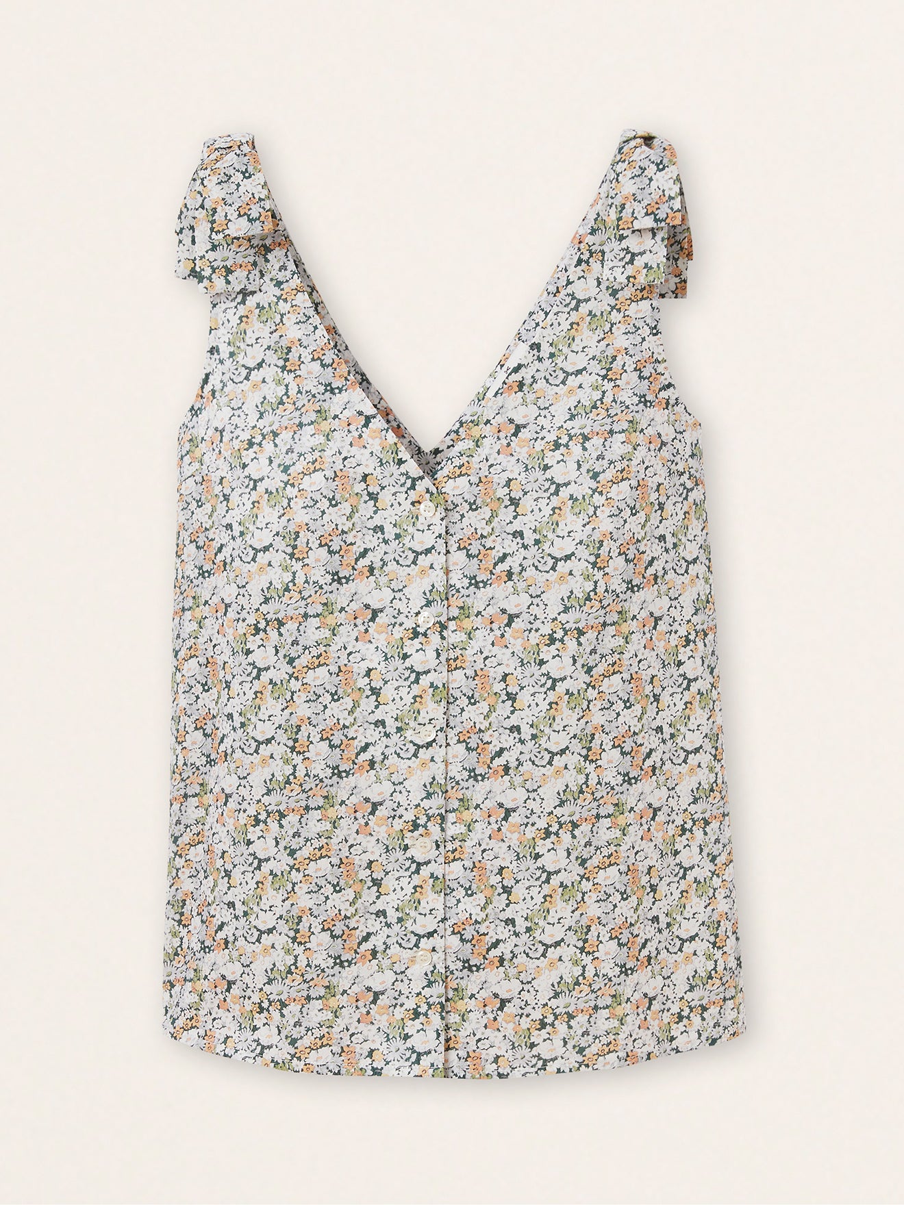 Top sans manches femme - Tissu Liberty Florence May