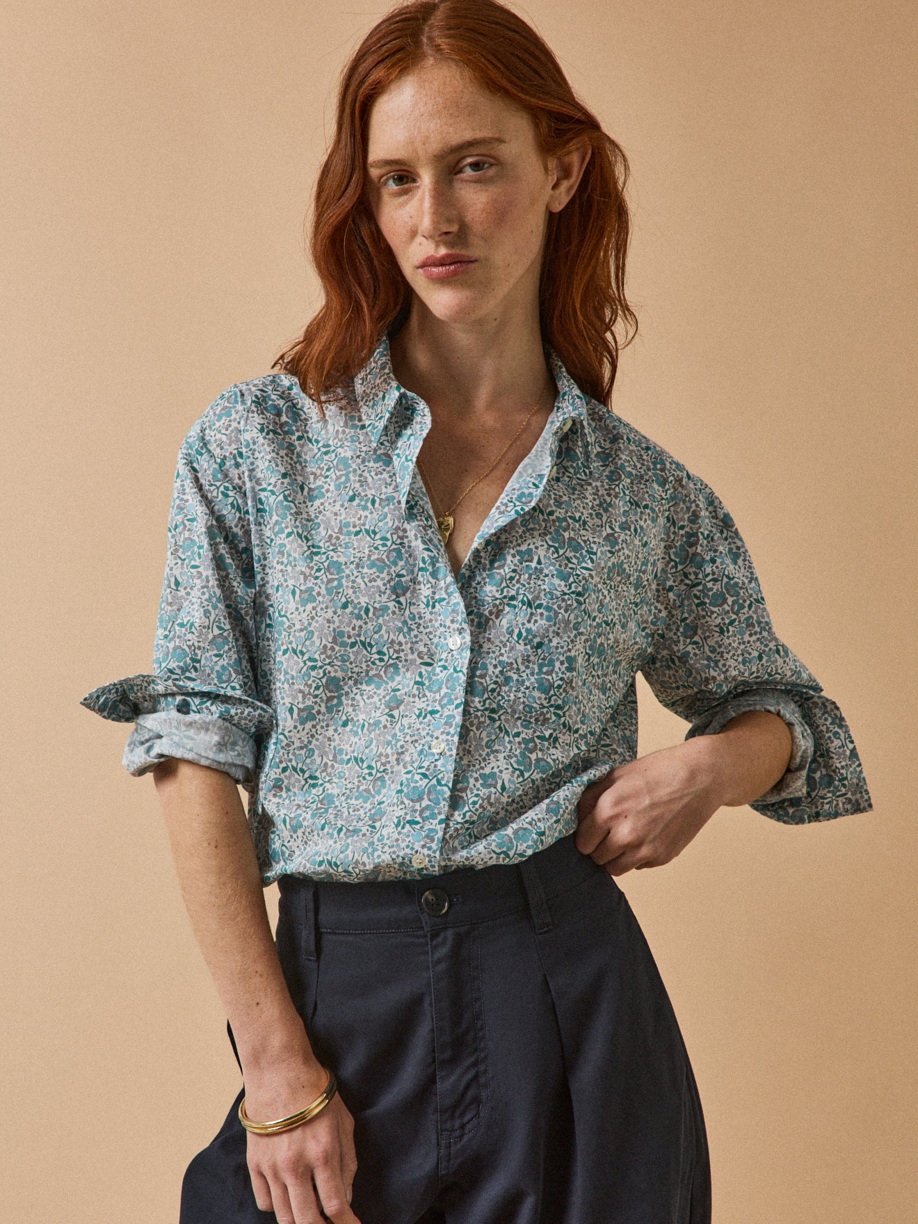 Shirt Blouse Femme Liberty Alma Woman Blouse- Liberty Betsy Ann - Main Image