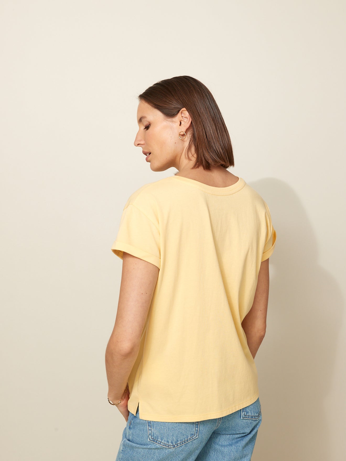T-shirt manches courtes femme - coton biologique