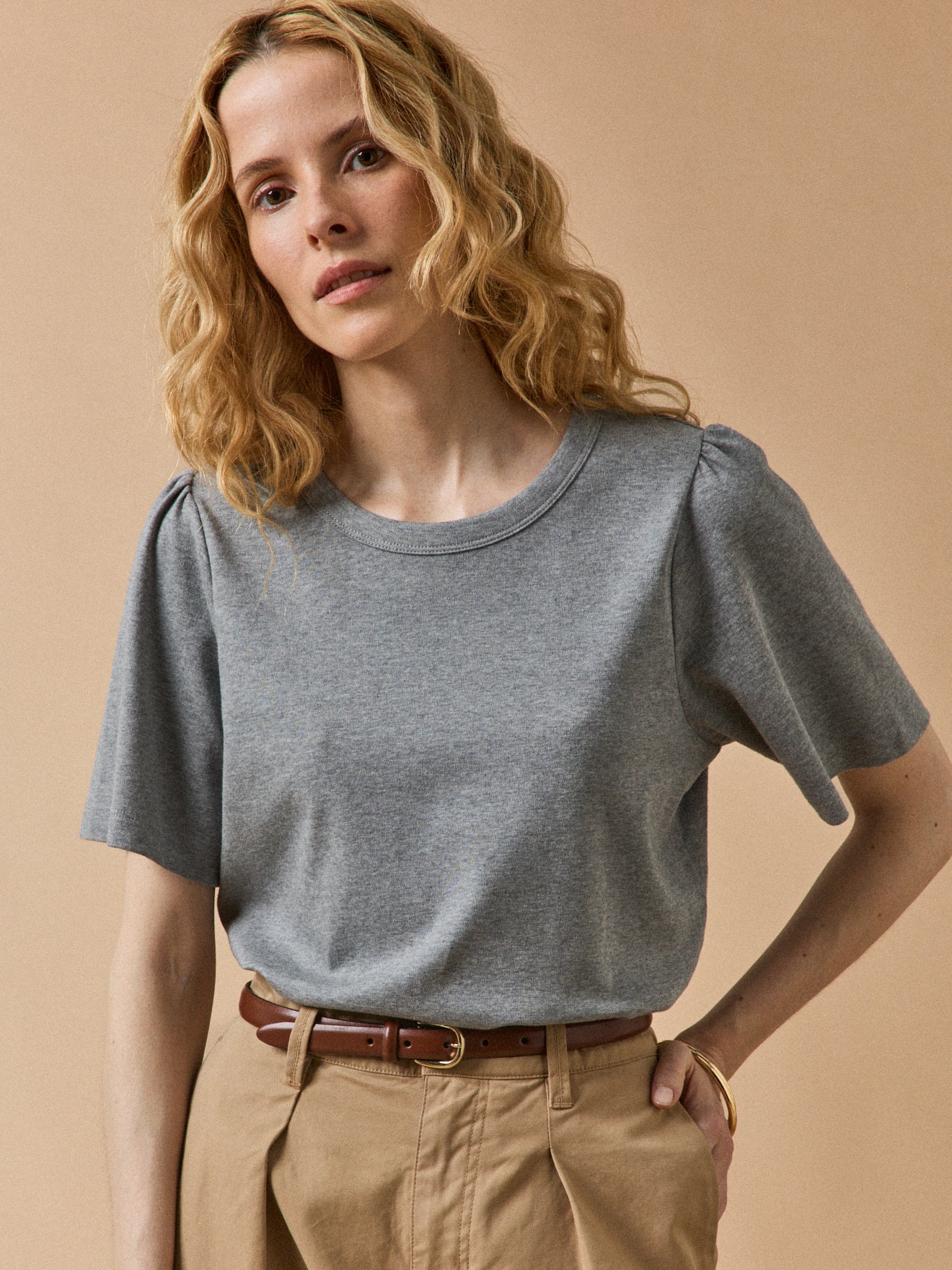 Coton Biologique Cyrillus T Shirt T-shirt Imprimé En Coton