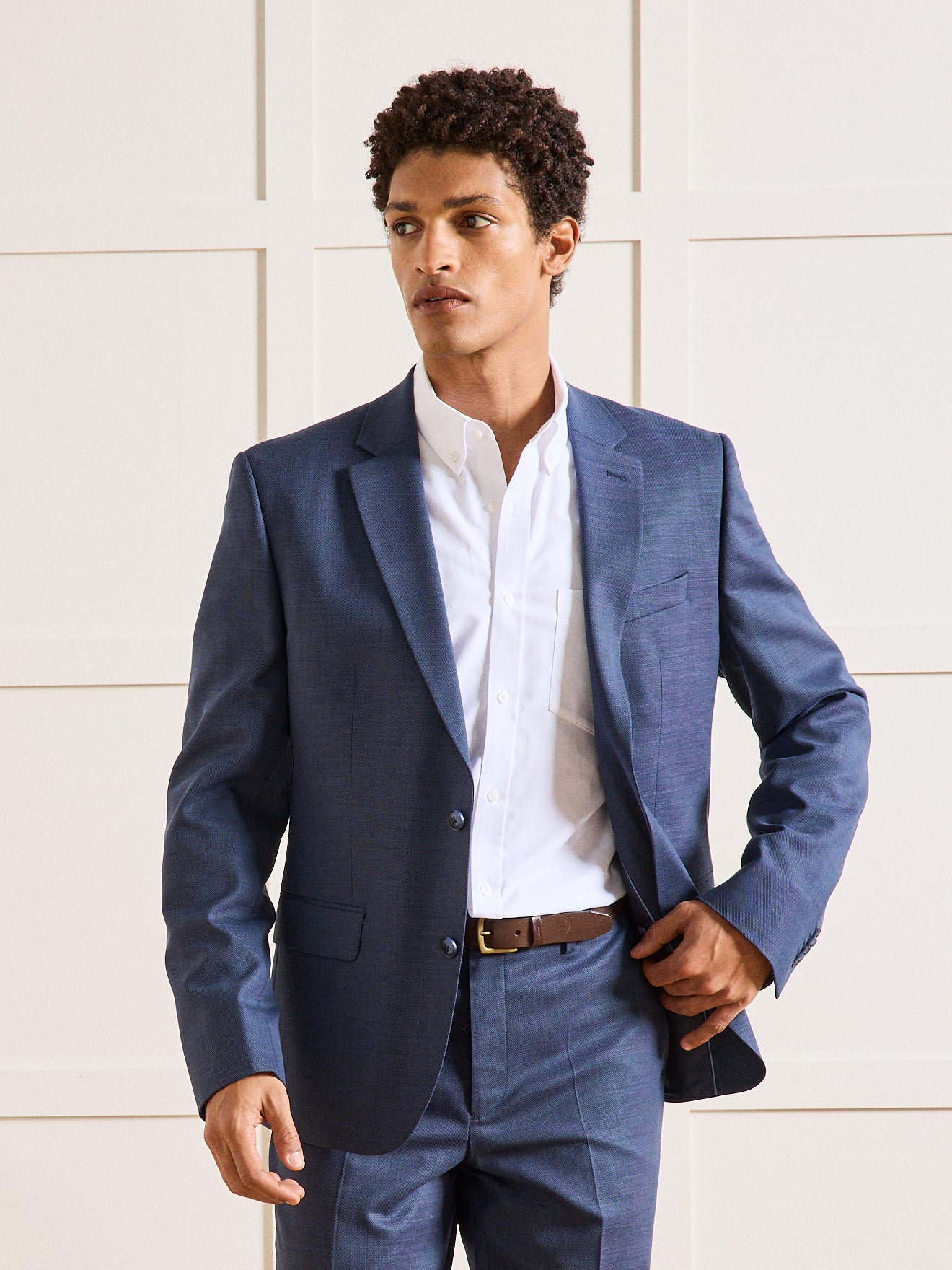 Veste de costume homme tissu texturé Cyrillus FR