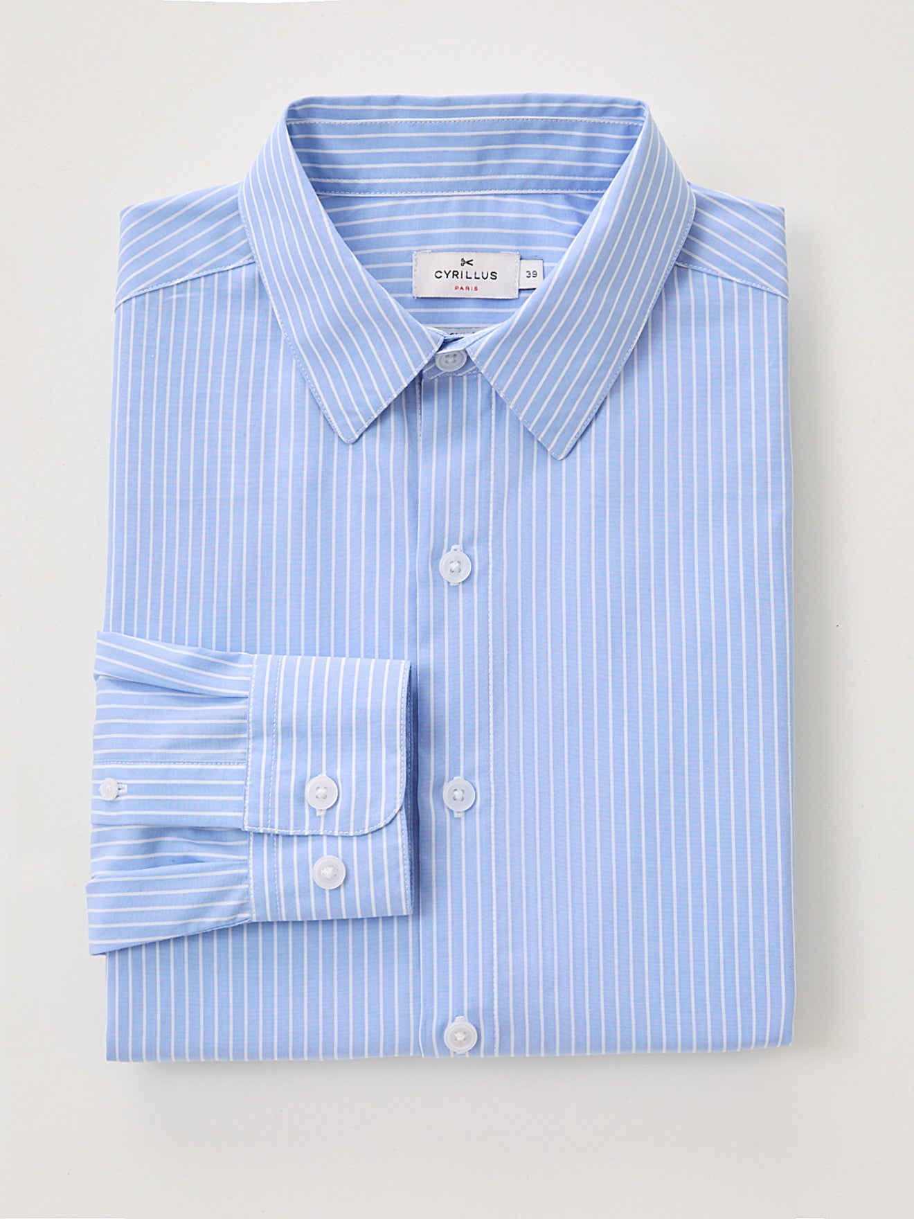 l'exception Chemise Oxford Bleu Clair Atelier de la Venise Normande Black Friday