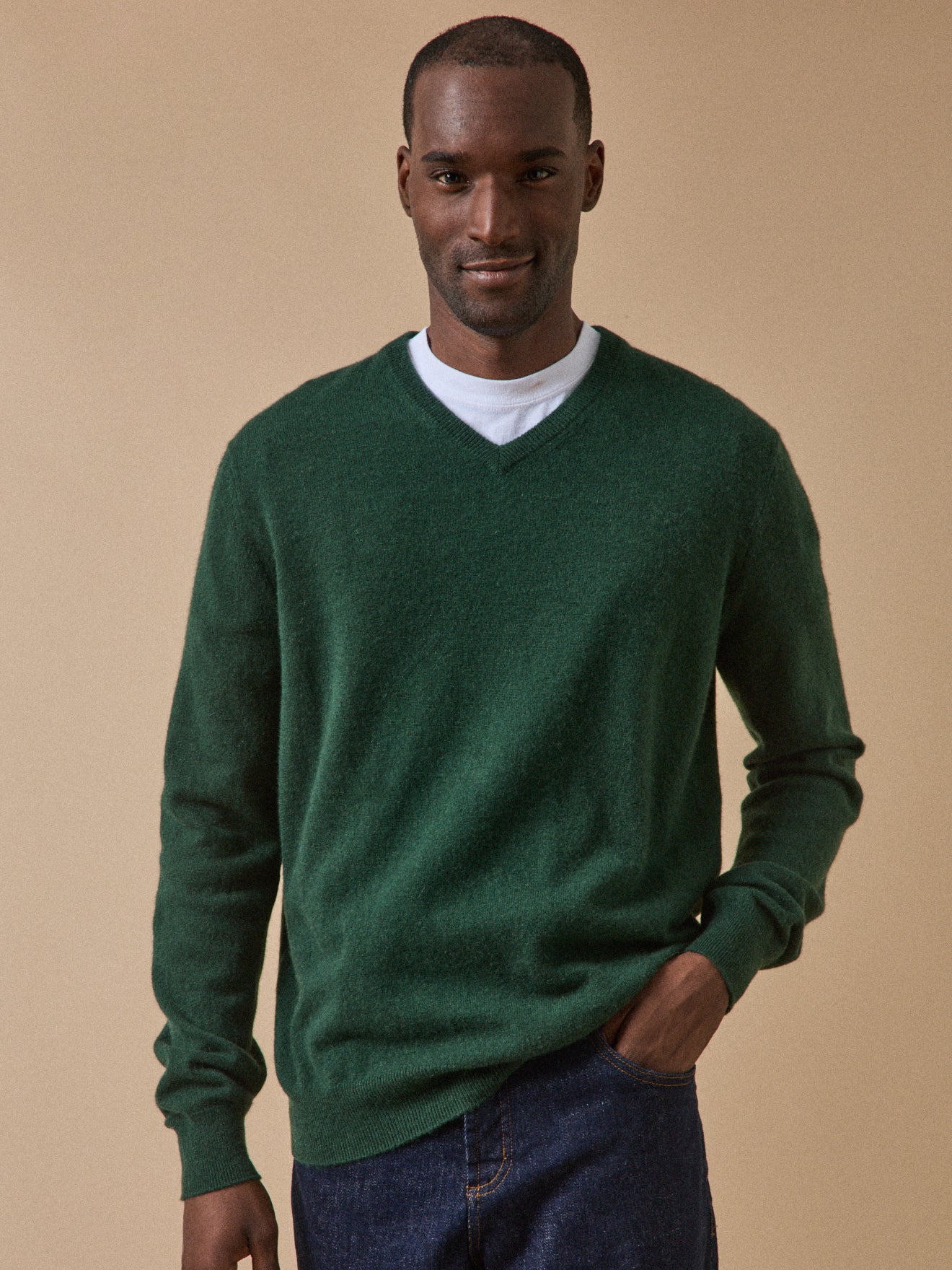 Cyrillus Pull Cachemire Col V Homme Col V Pull Cachemire Homme