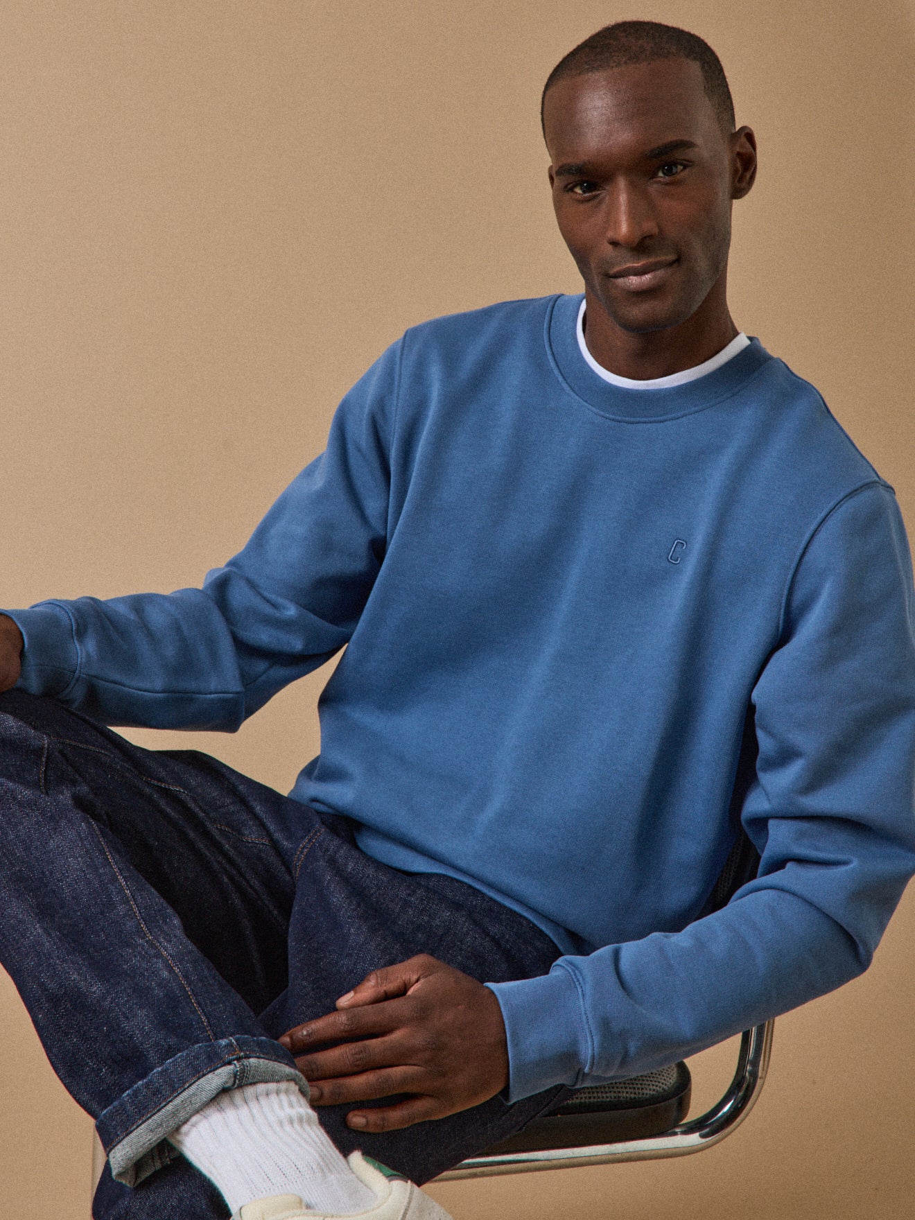 Sweat molleton homme coton biologique Cyrillus FR