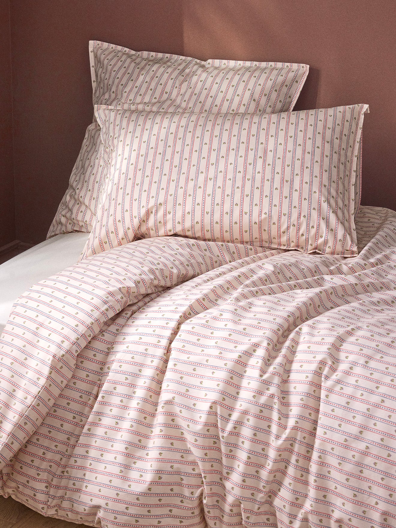Housse de couette percale de coton "Avril"