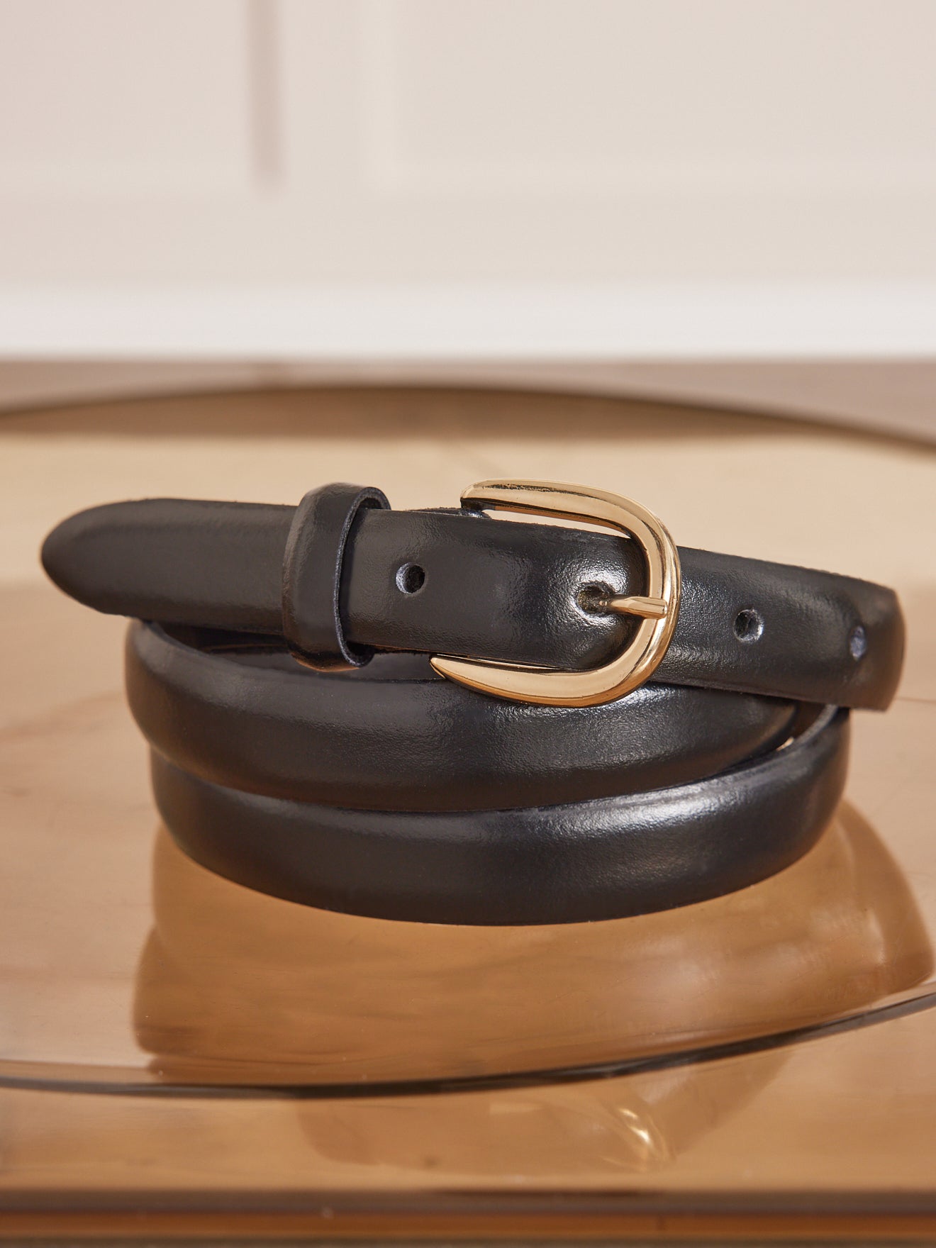 Ceinture fine cuir femme Cyrillus FR1