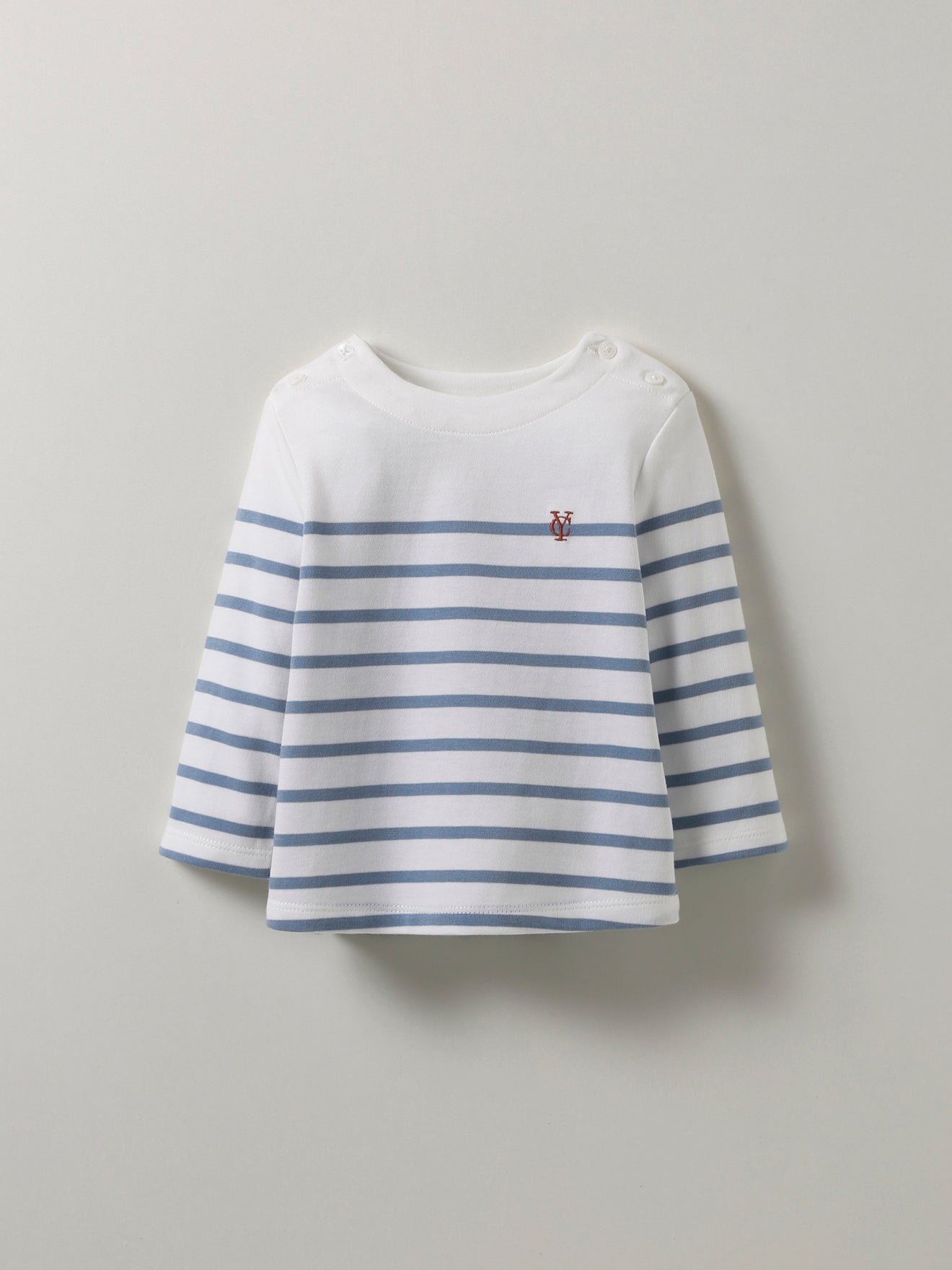 T-shirt marinière bébé - Coton biologique