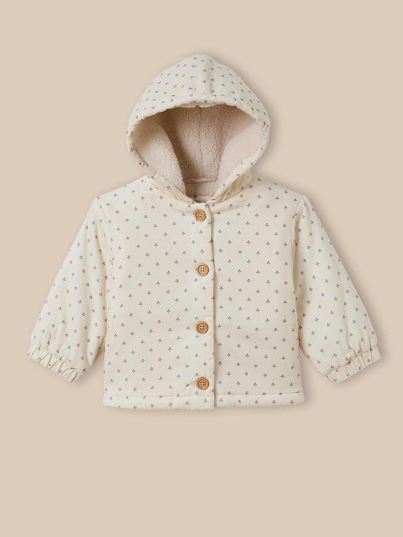 Veste en velours doublée sherpa Bébé Cyrillus FR