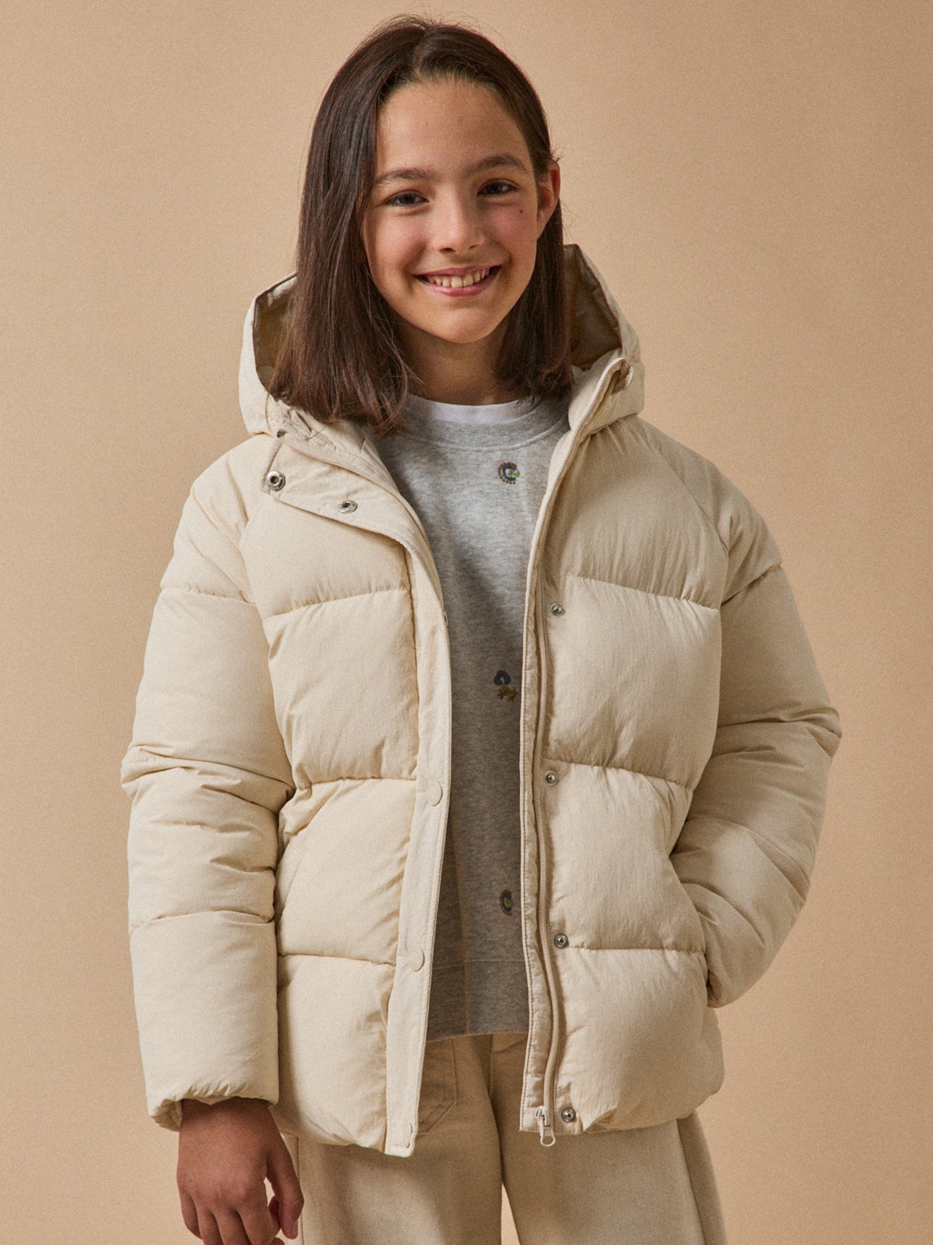 Doudoune doublée polaire Fille Cyrillus FR - Main Image