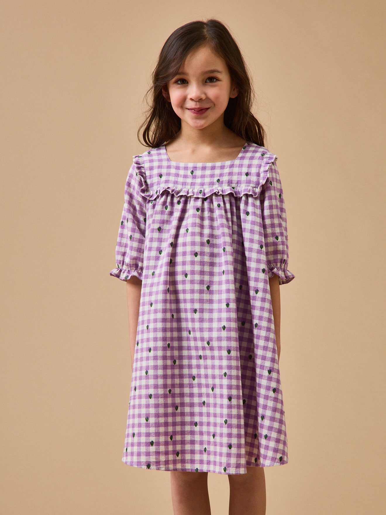 Robe vichy Fille - CYRILLUS X EMILE & IDA