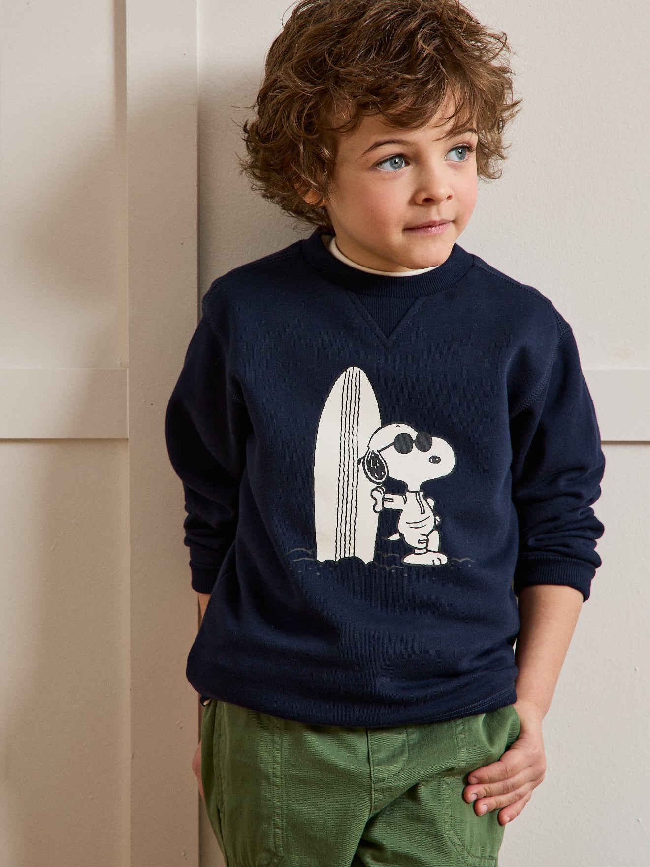 Sweat Enfant Cyrillus x PEANUTS(TM) Collection Snoopy Cyrillus FR