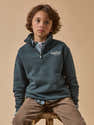 Sweat-shirt Unisexe Enfants 7-14 Ans - 100% Coton - Coupe Confortable Pour École, Sport, Quotidien - 2