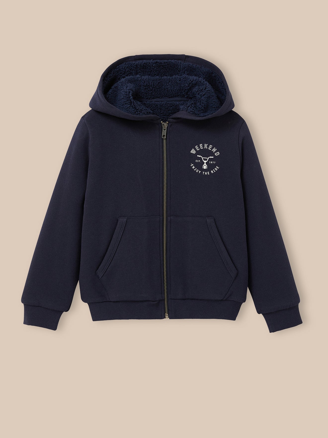 Pull Épais Zippé Doublé En Polaire Pour Homme, Veste En Peluche Sherpa Pull Épais Zippé Doublé En Polaire Pour Homme, Veste En Peluche Sherpa