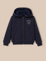 Sweatshirt à Capuche Garçon En Sherpa - Zippé, Polaire Brossée - Taille 12 Mois à 3 Ans - 9