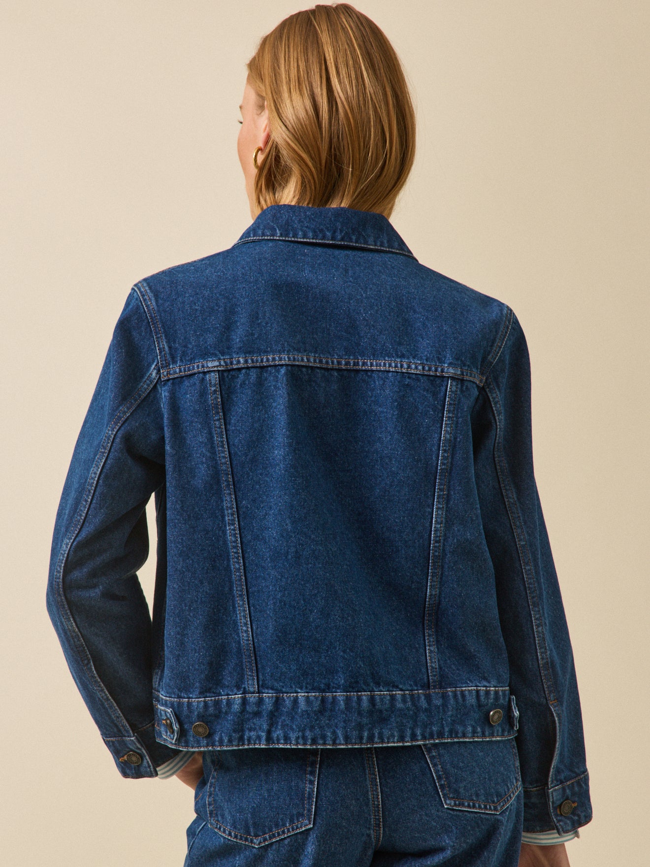 Veste en jean femme coton biologique