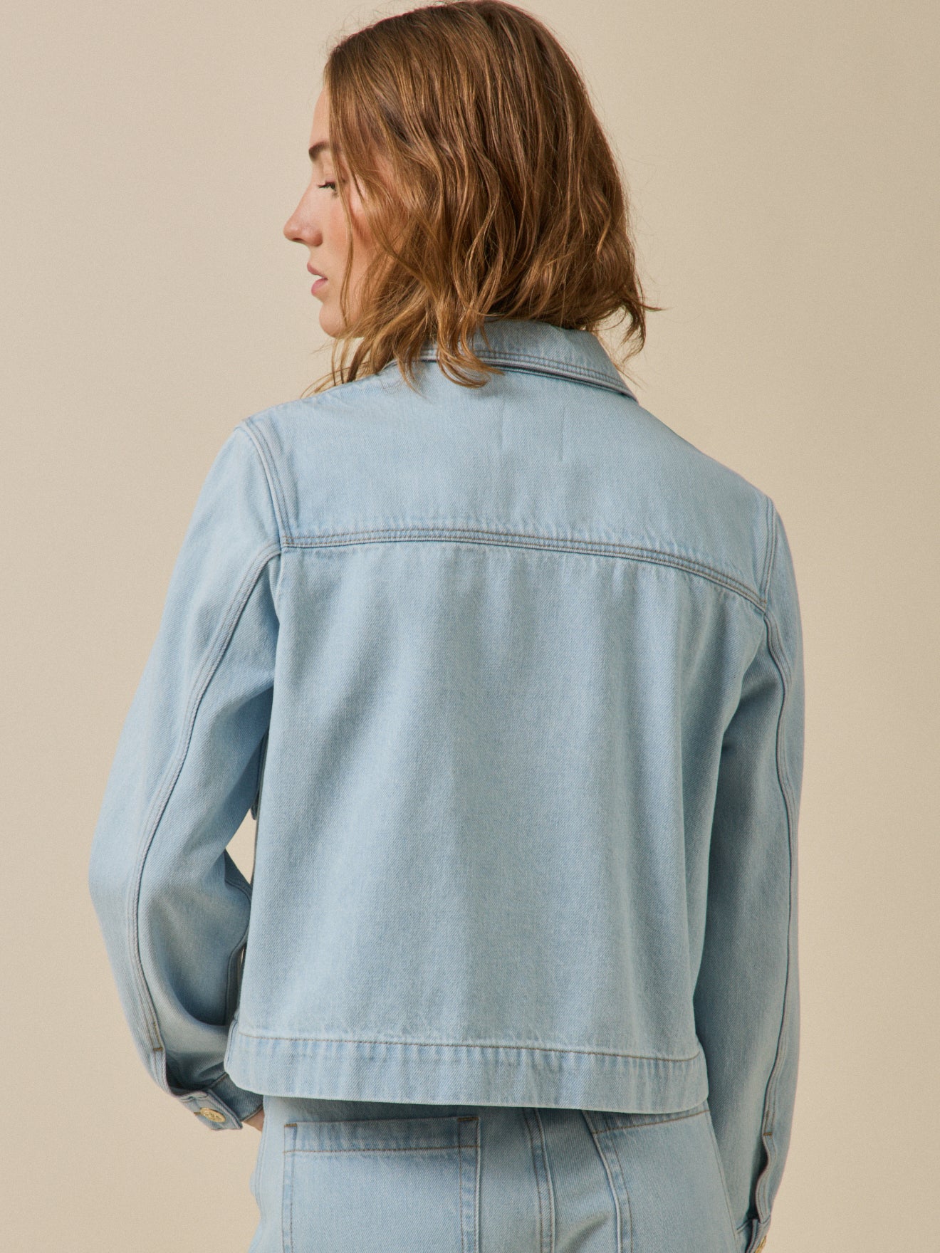 Veste en jean femme coton biologique