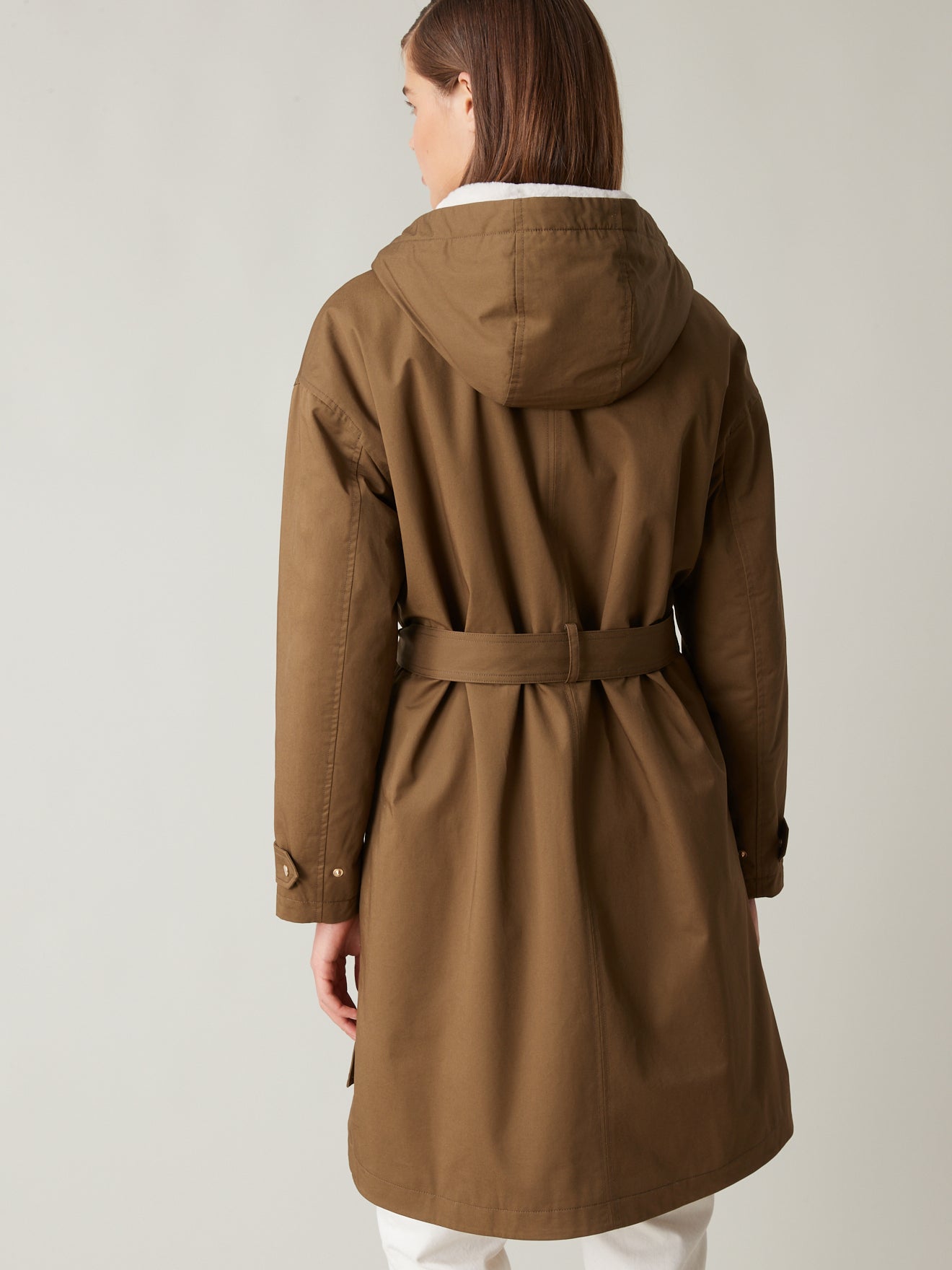 Parka mi-longue femme