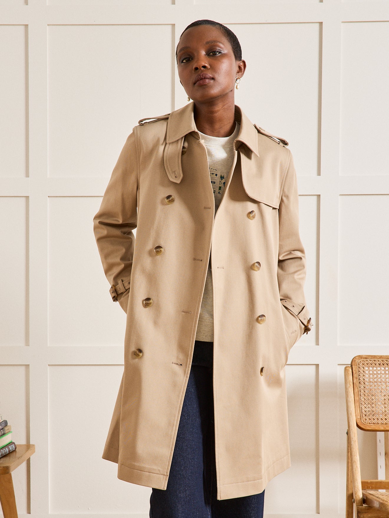 Trench Beige Trench Femme De Marque Esprit CLASSIC TRENCH Beige