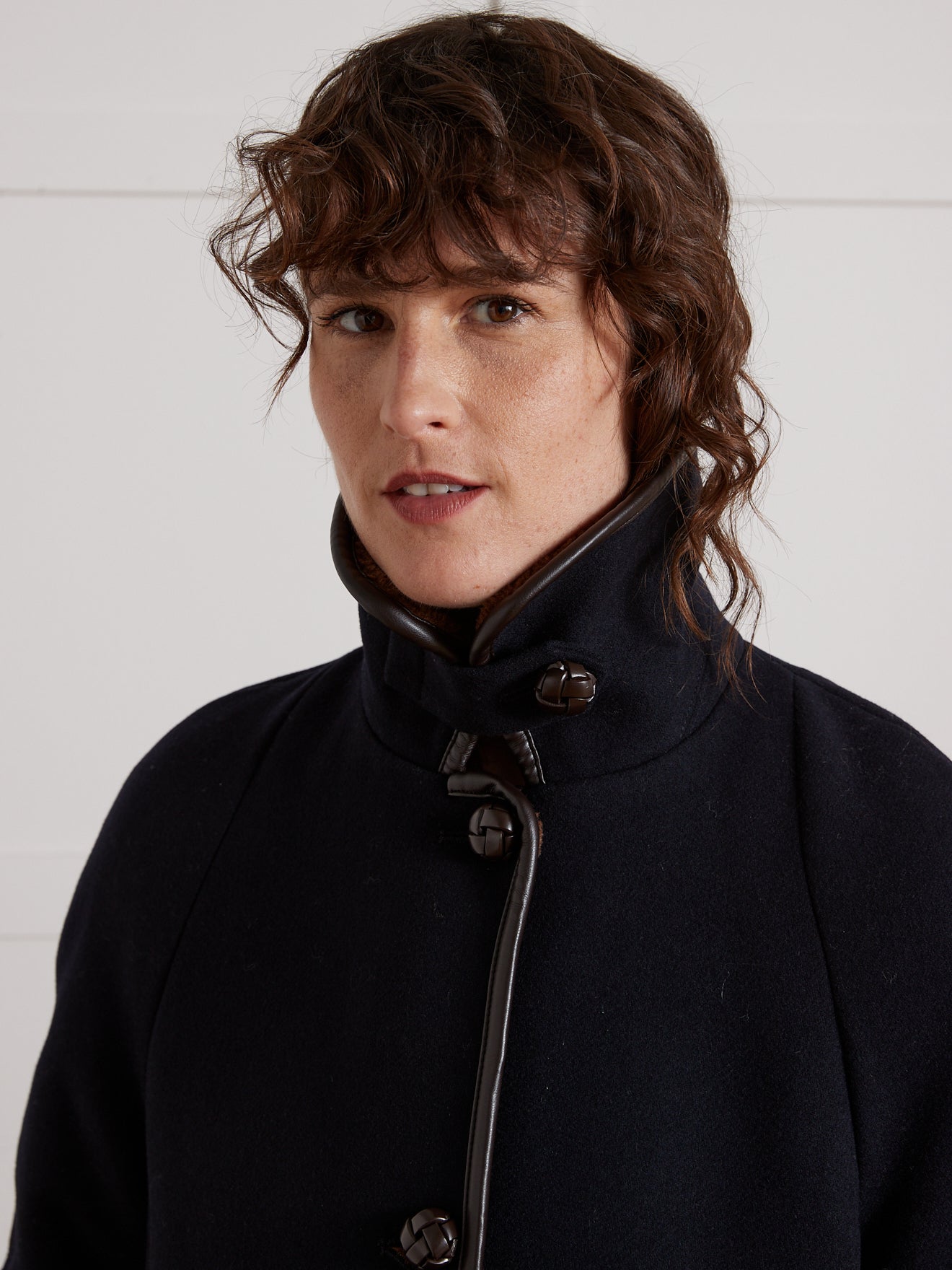 Manteau gansé intérieur sherpa femme