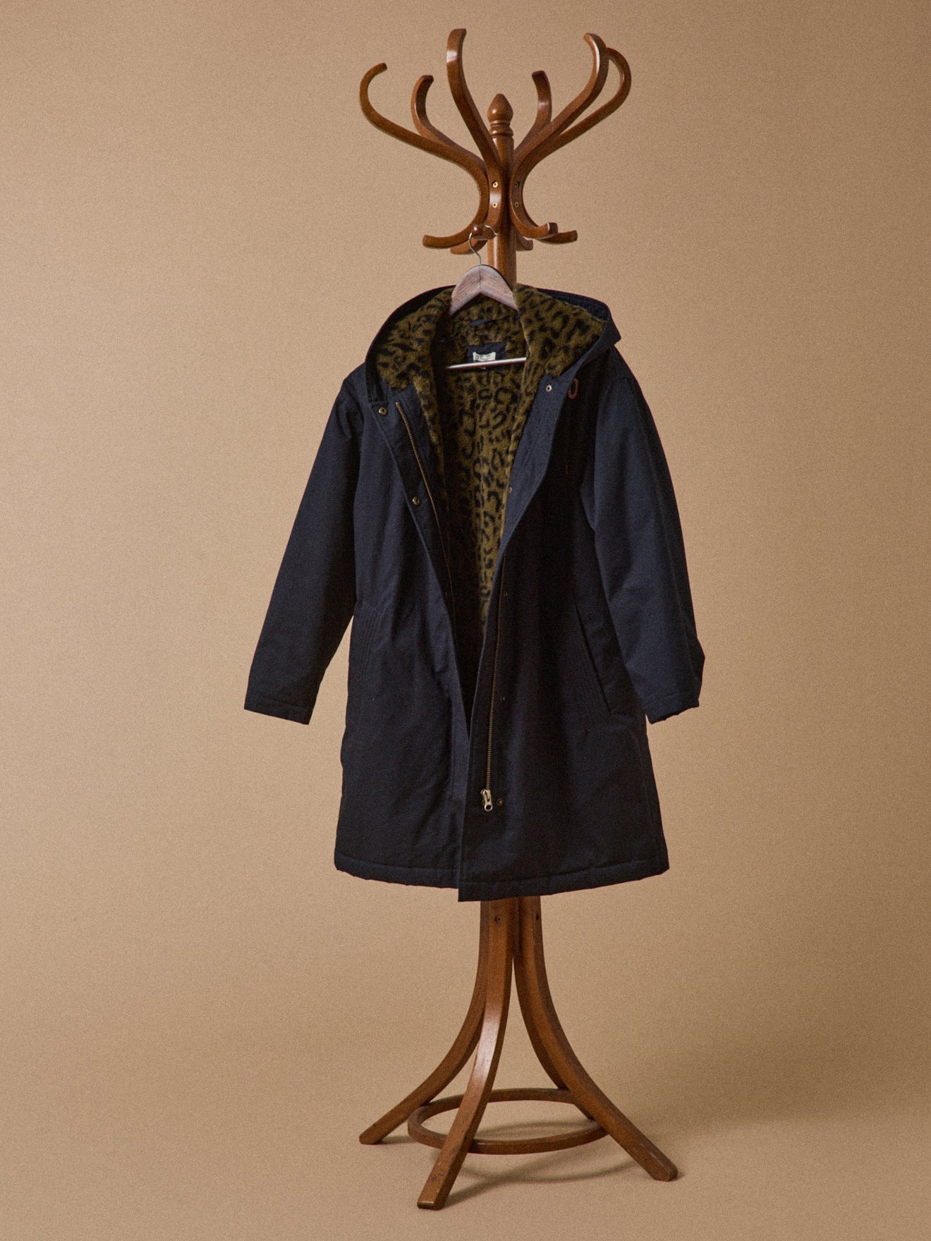 Parka mi-longue femme doublée imitation fourrure