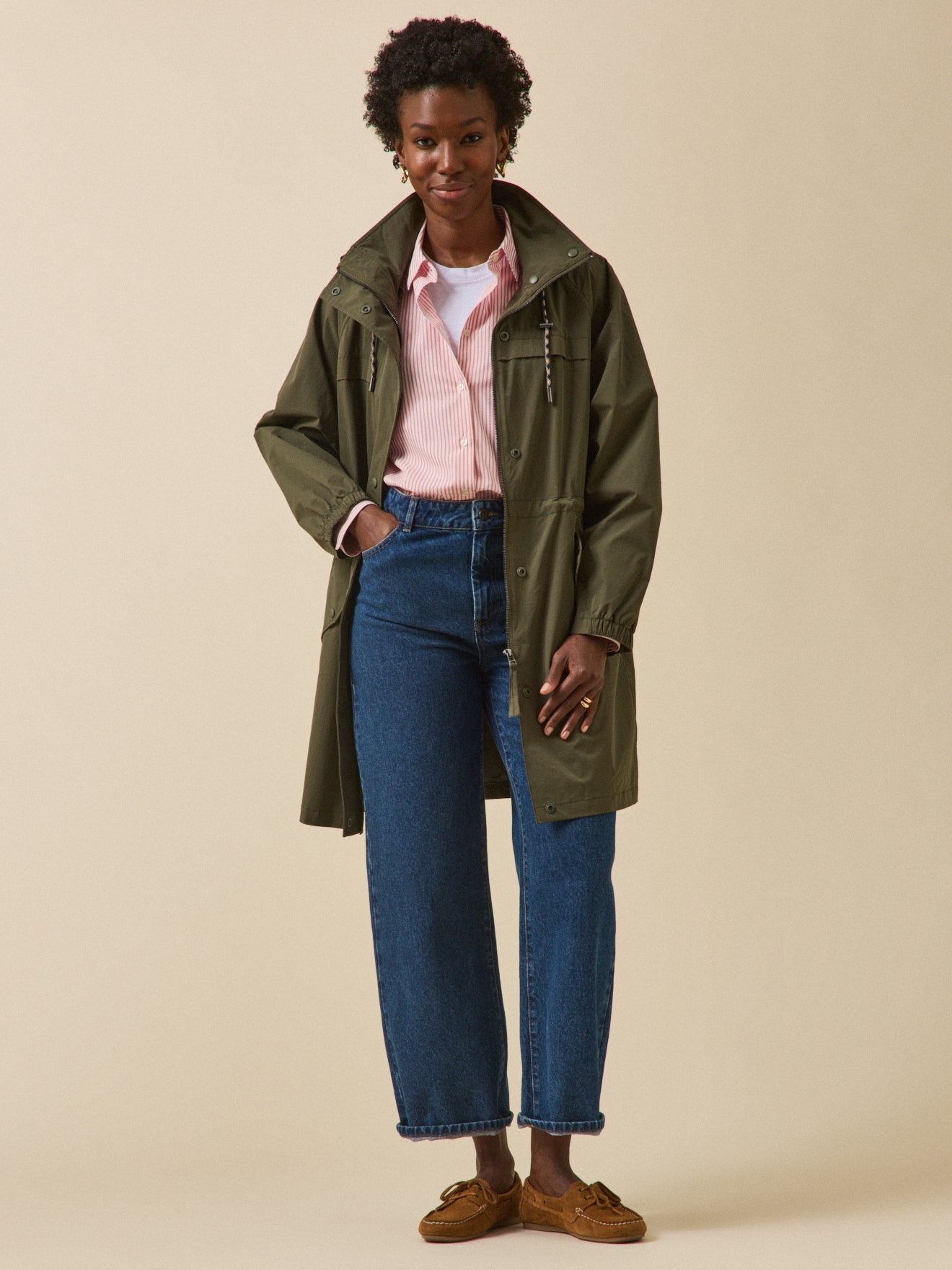 Parka ultra light longue femme