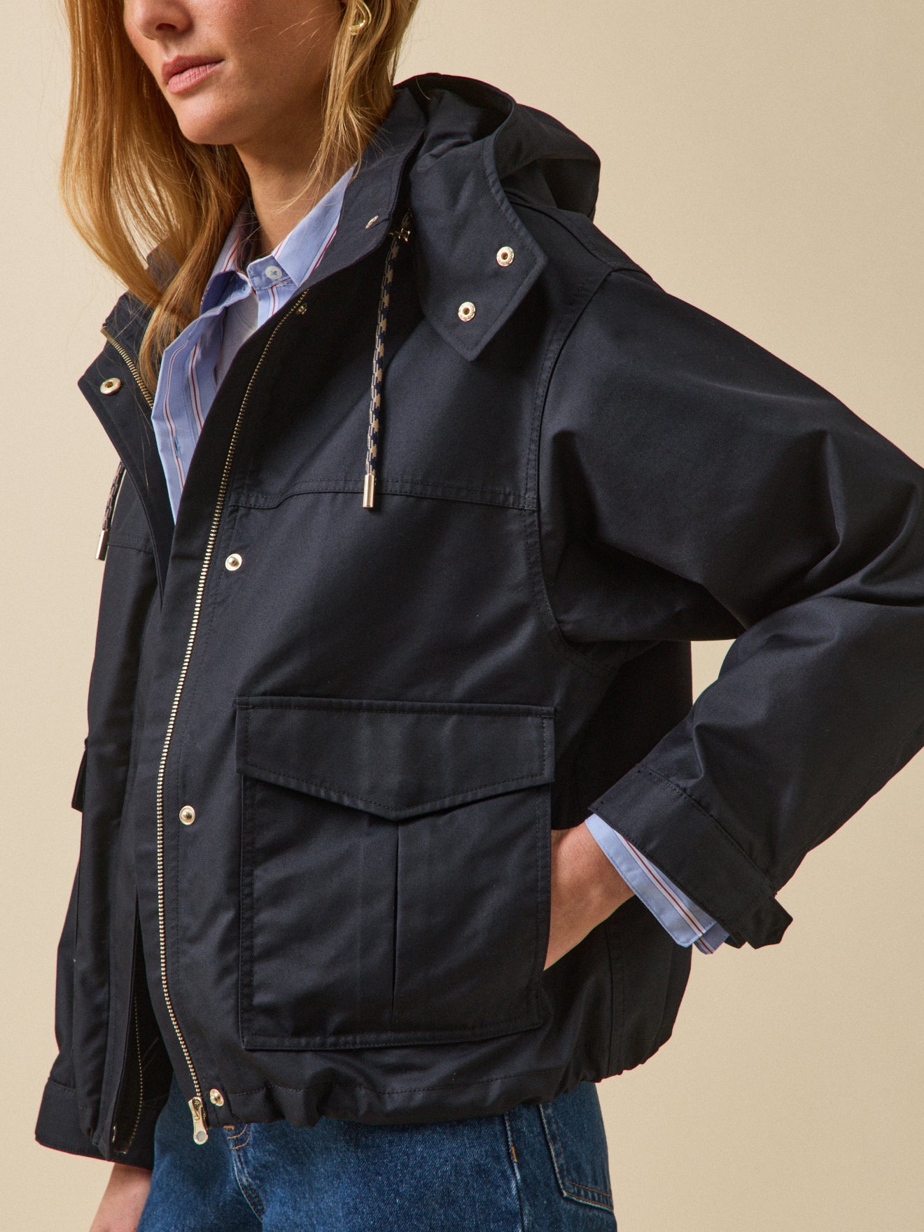 Parka light courte femme