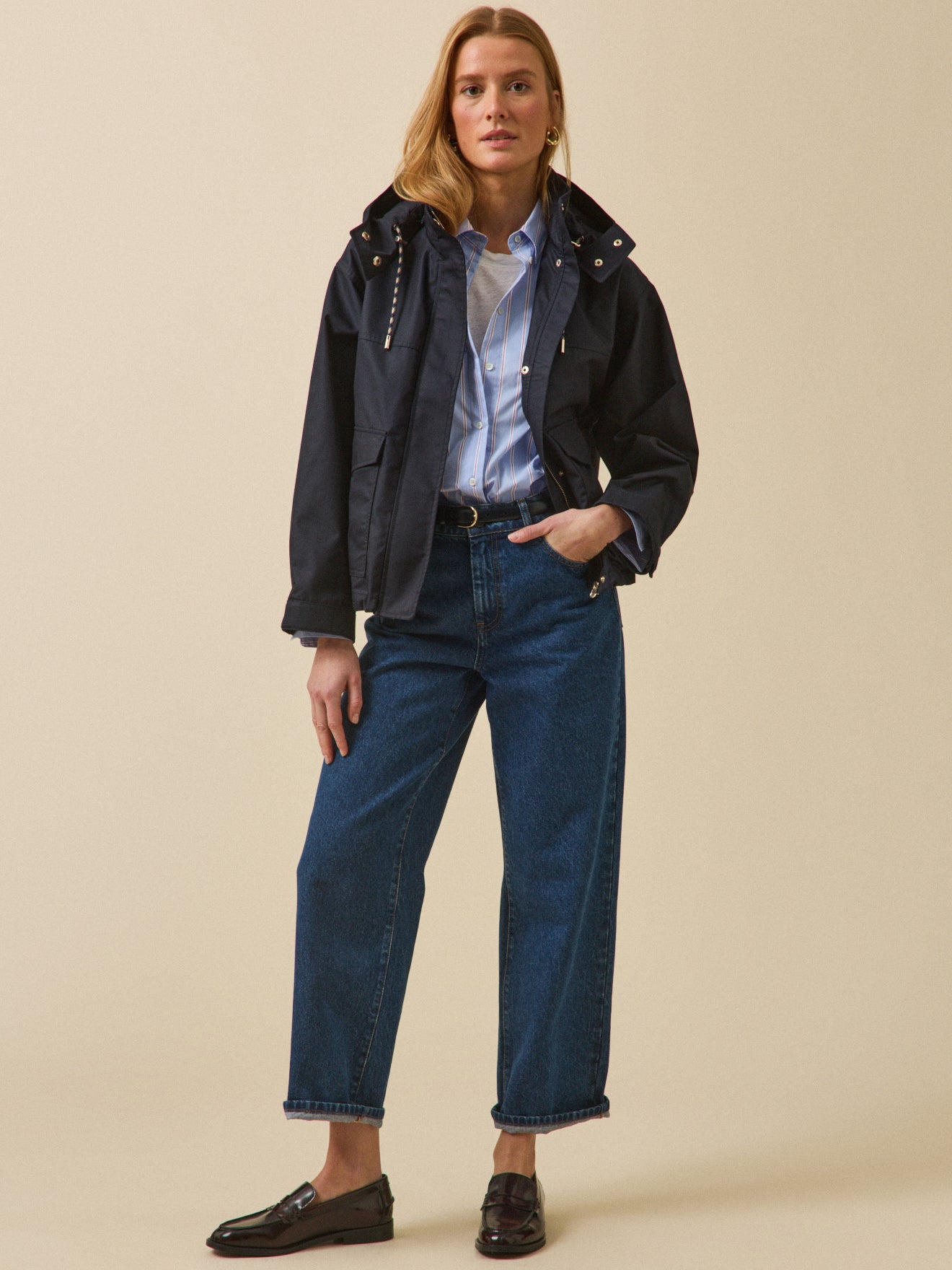 Parka light courte femme