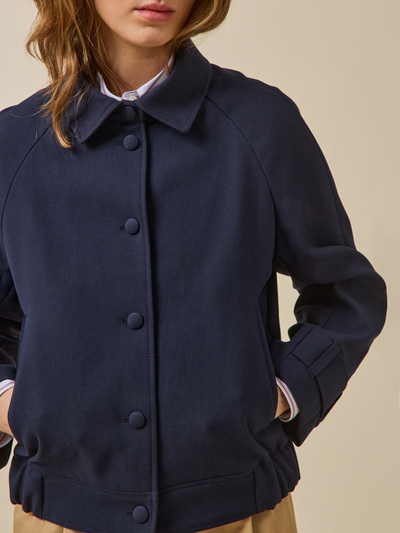 Blouson veste double face femme