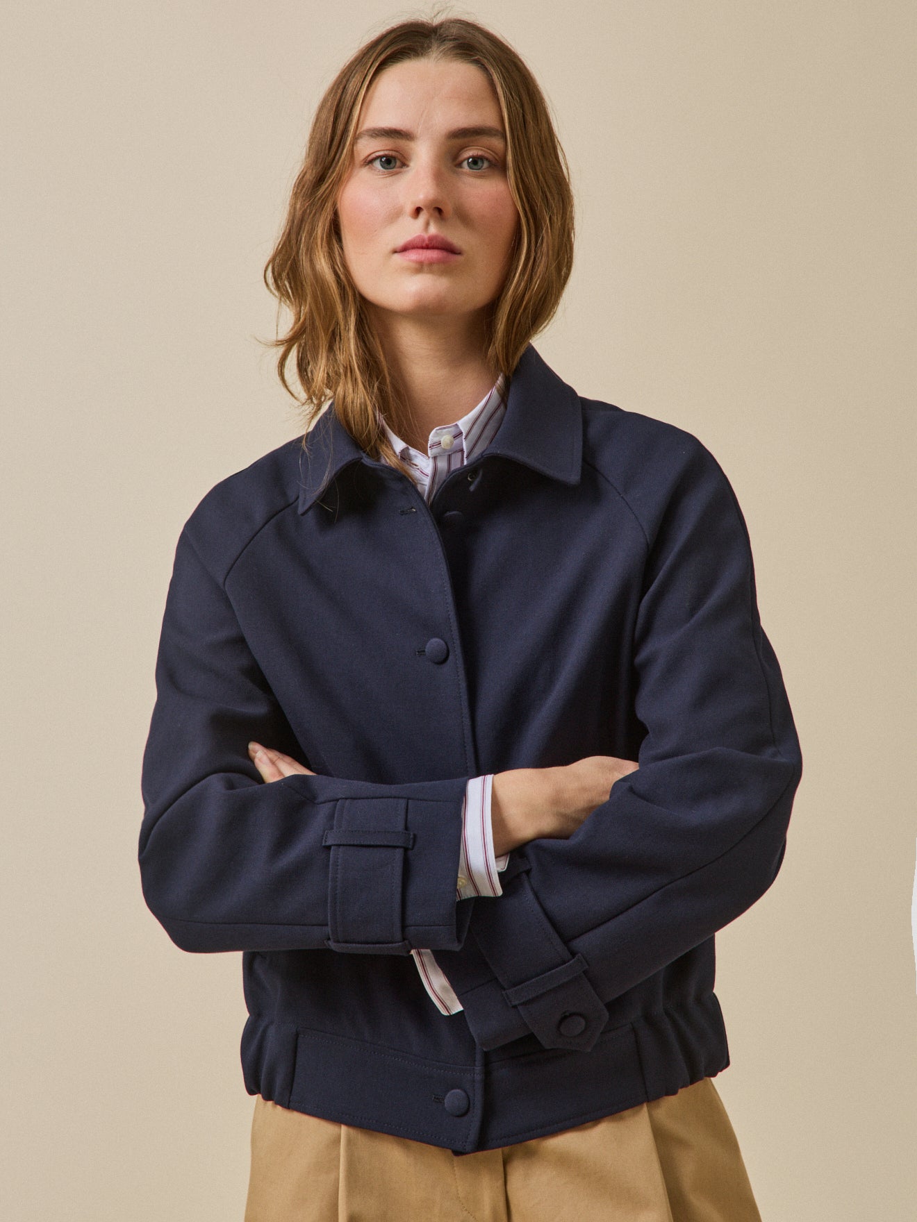 Blouson veste double face femme