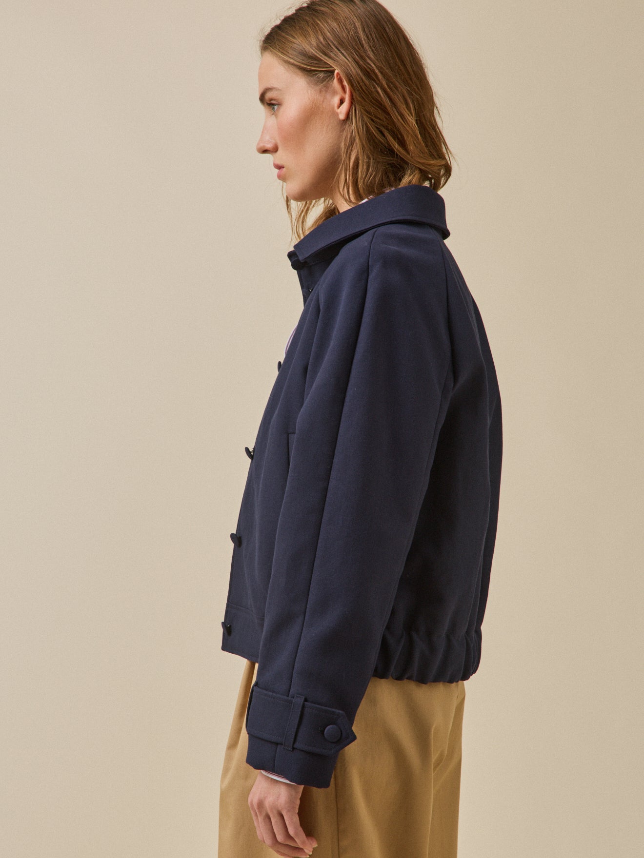 Blouson veste double face femme