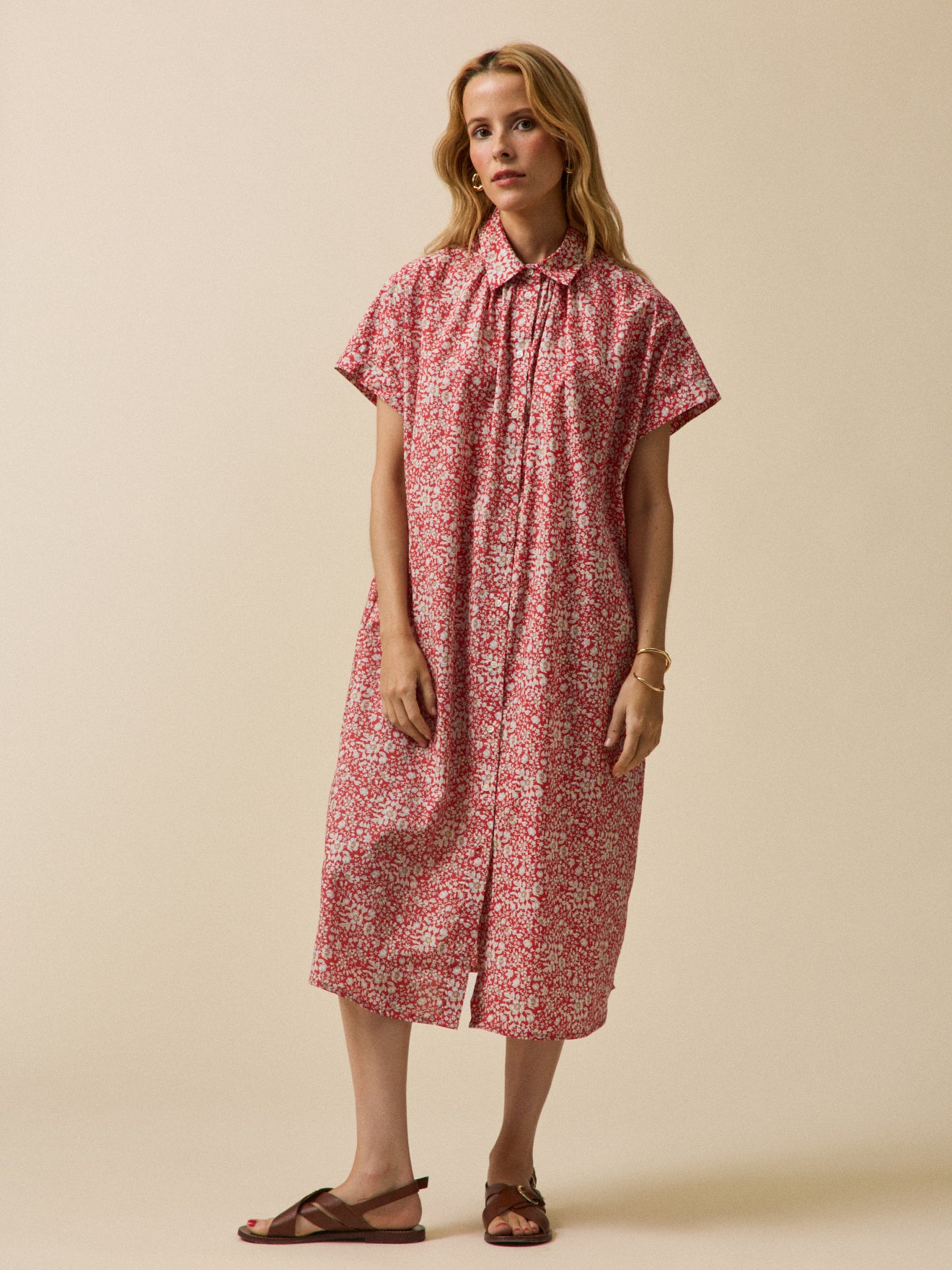 Robe sans manches femme tissu Liberty  - Limited Collection