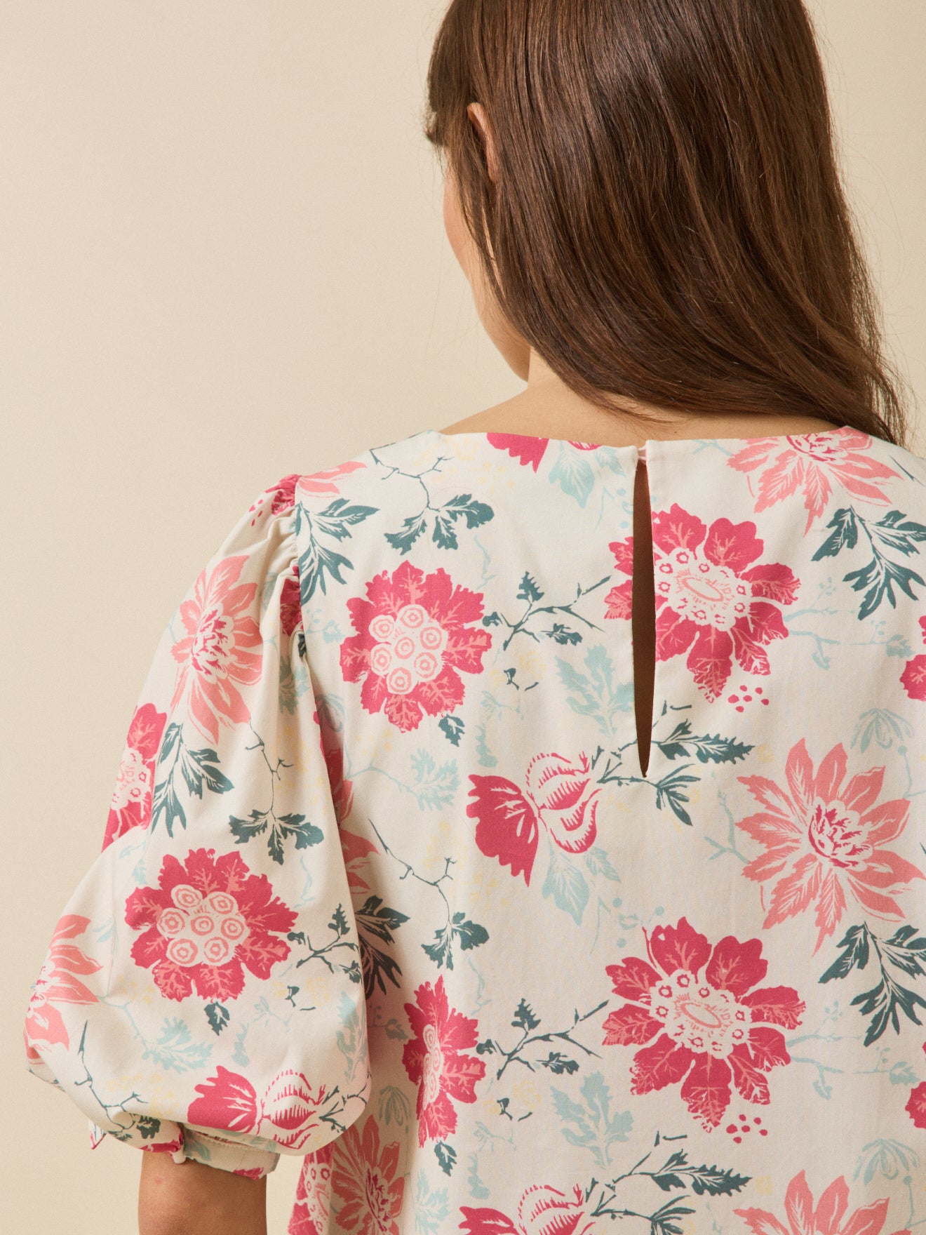 Robe courte cérémonie femme imprimé Rosala