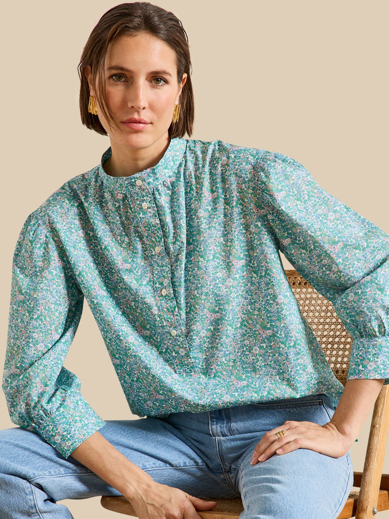 Blouse femme tissu Liberty Harriet - Limited Collection