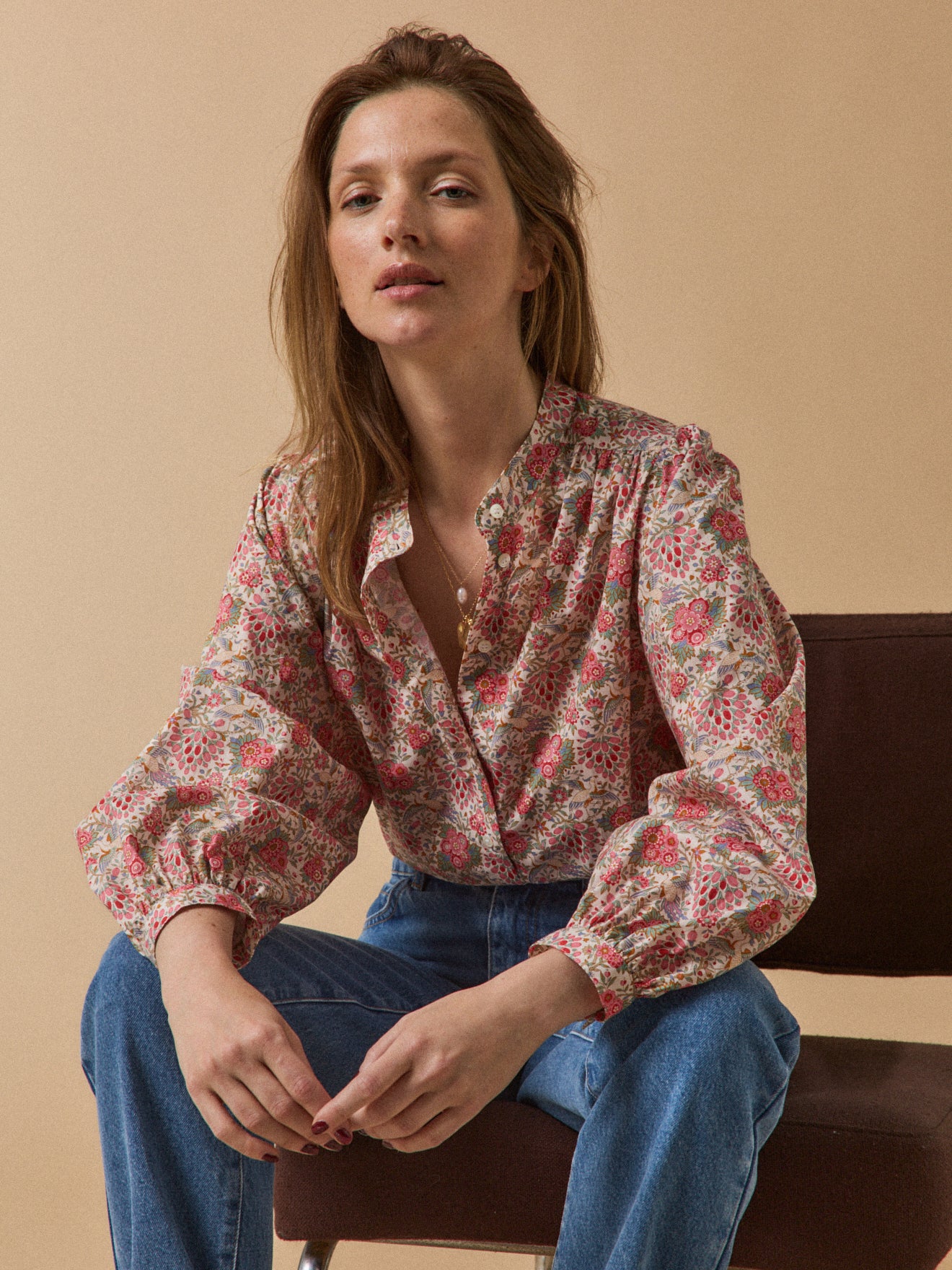 Blouse femme tissu Liberty - Limited Collection