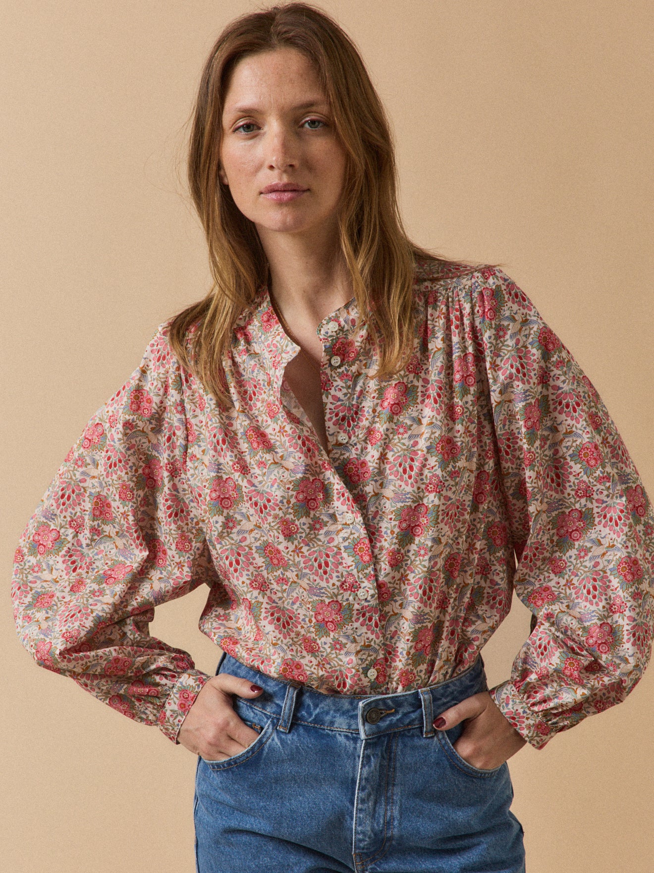 Blouse femme tissu Liberty - Limited Collection