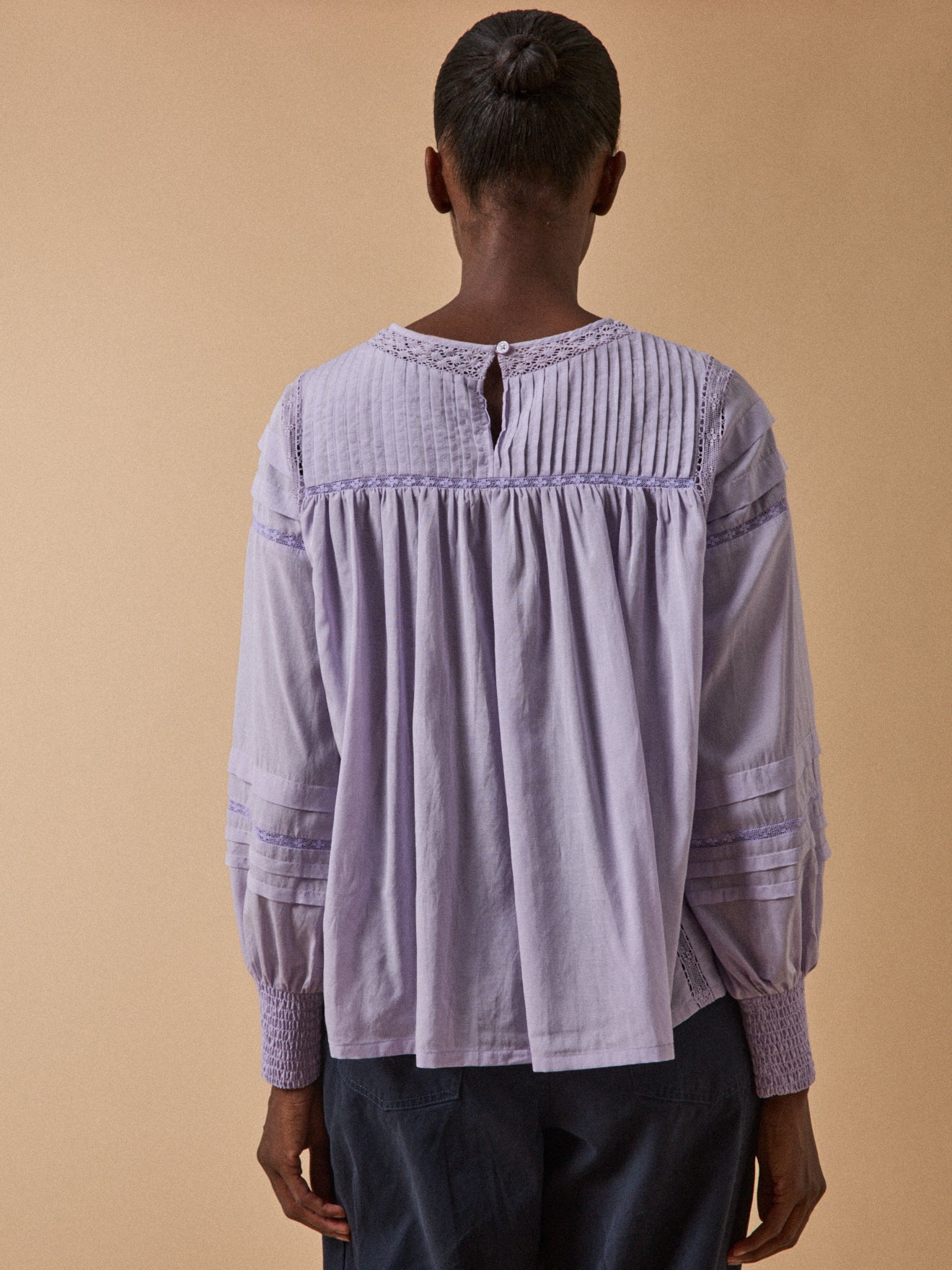 Blouse romantique femme