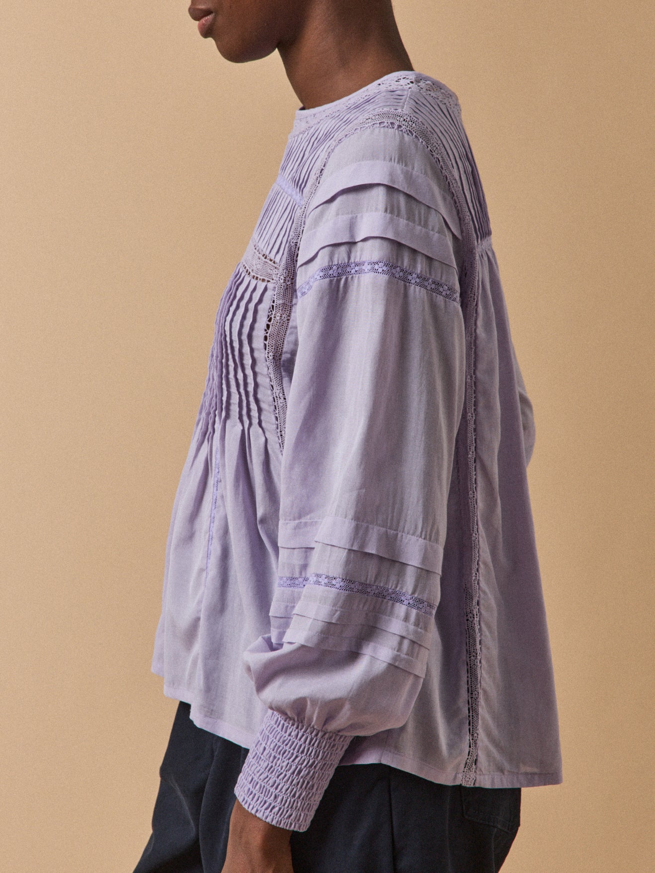 Blouse romantique femme