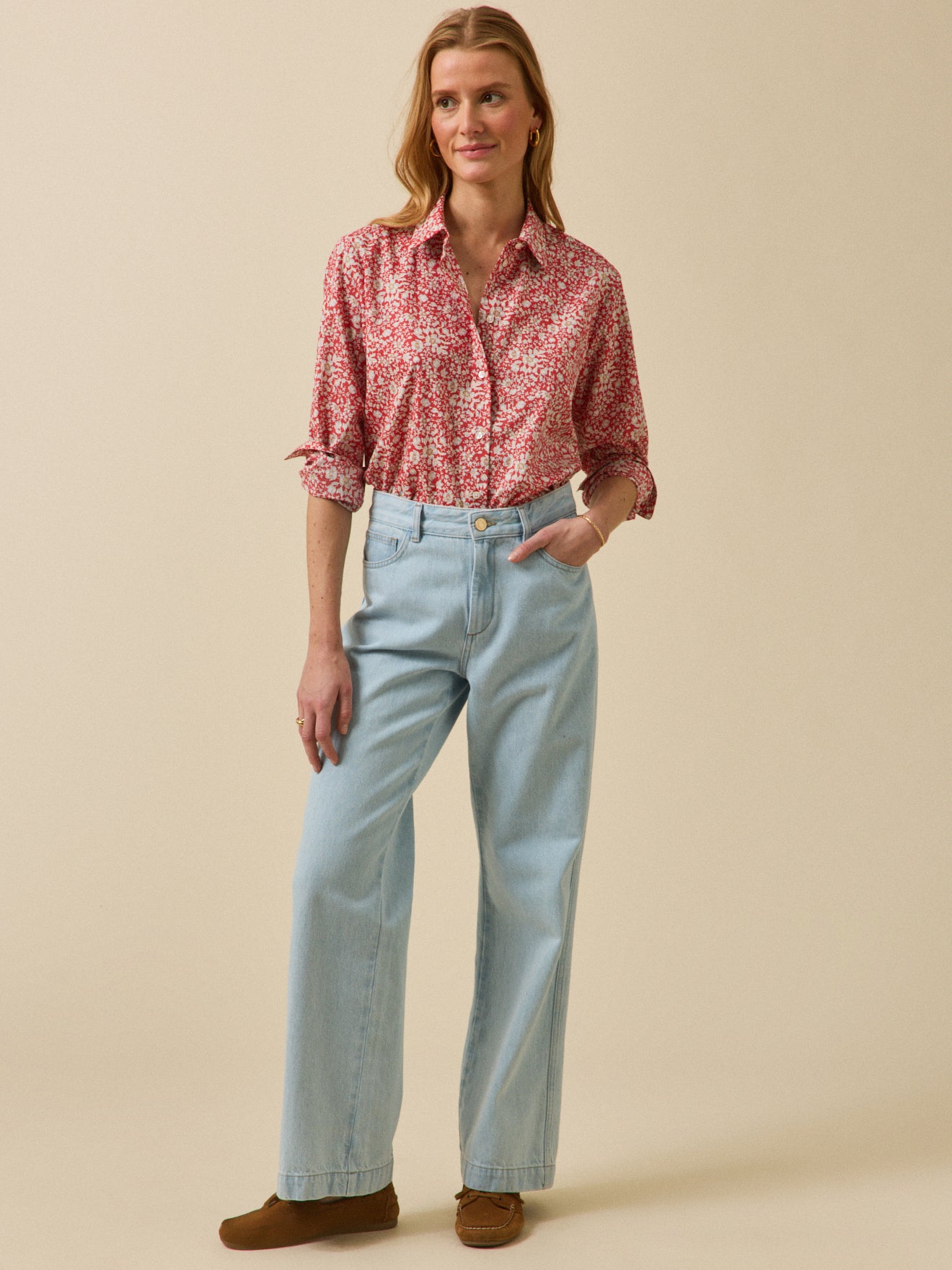 Chemise femme tissu Liberty - Limited Collection