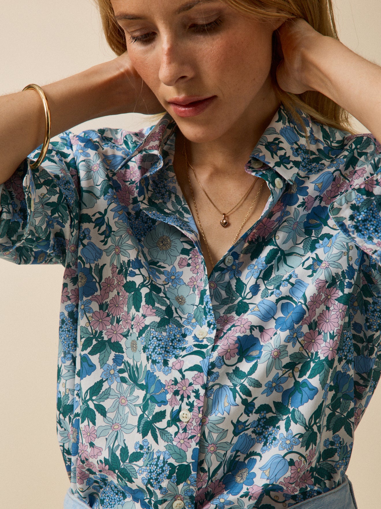 Chemise femme tissu Liberty - Limited Collection