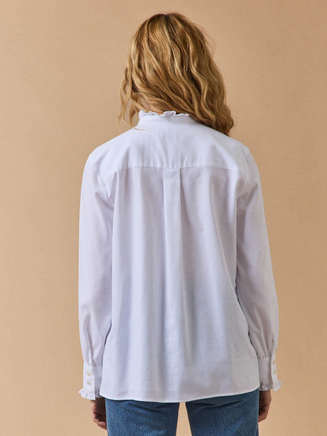 Chemise tissu Oxford coton biologique femme Emilie