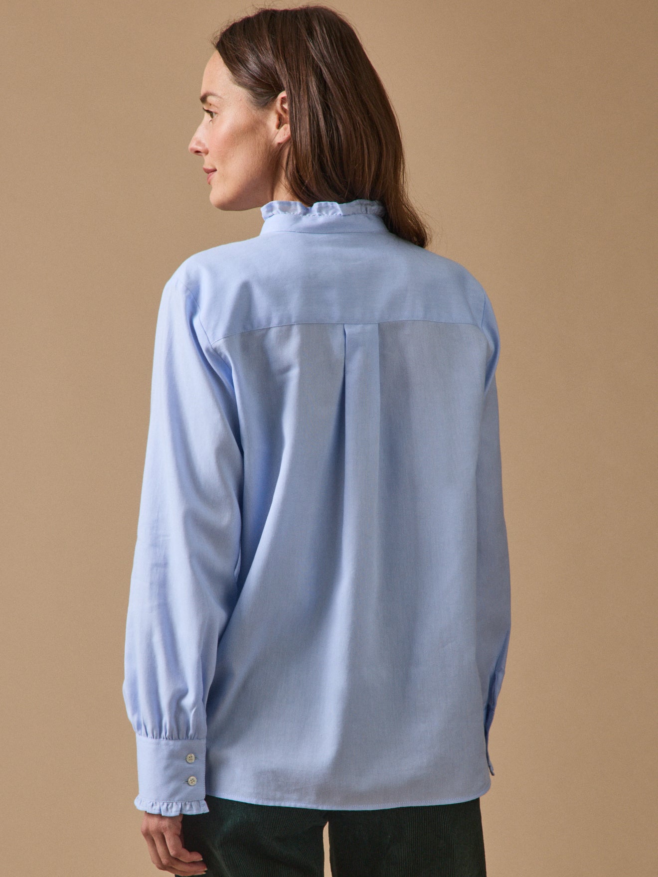 Chemise femme oxford coton biologique Émilie