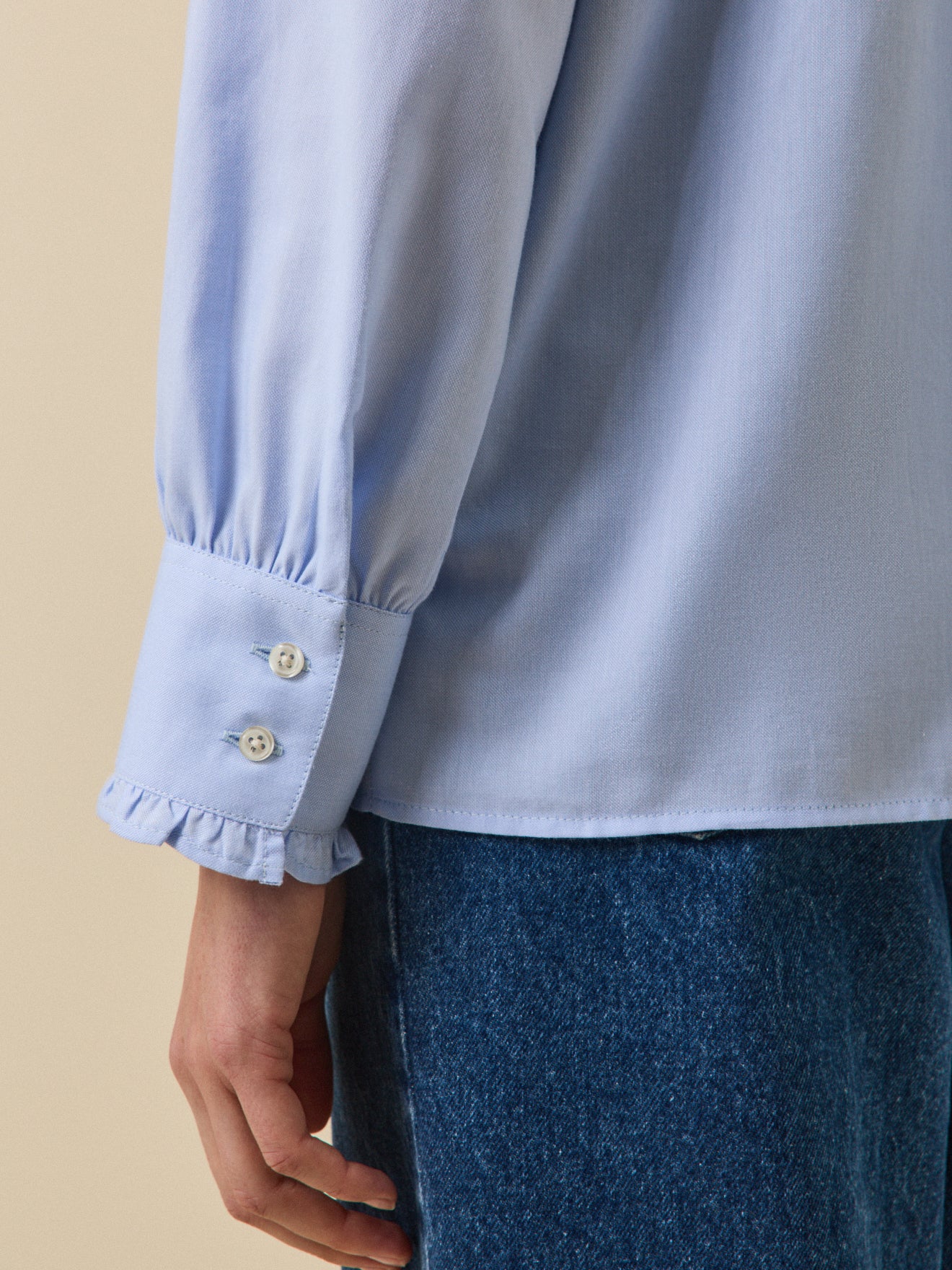 Chemise tissu Oxford coton biologique femme Emilie