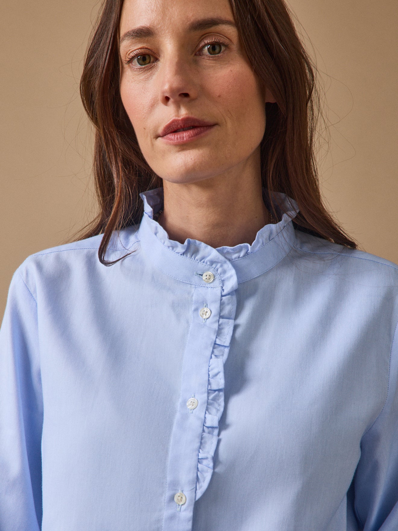 Chemise femme oxford coton biologique Émilie