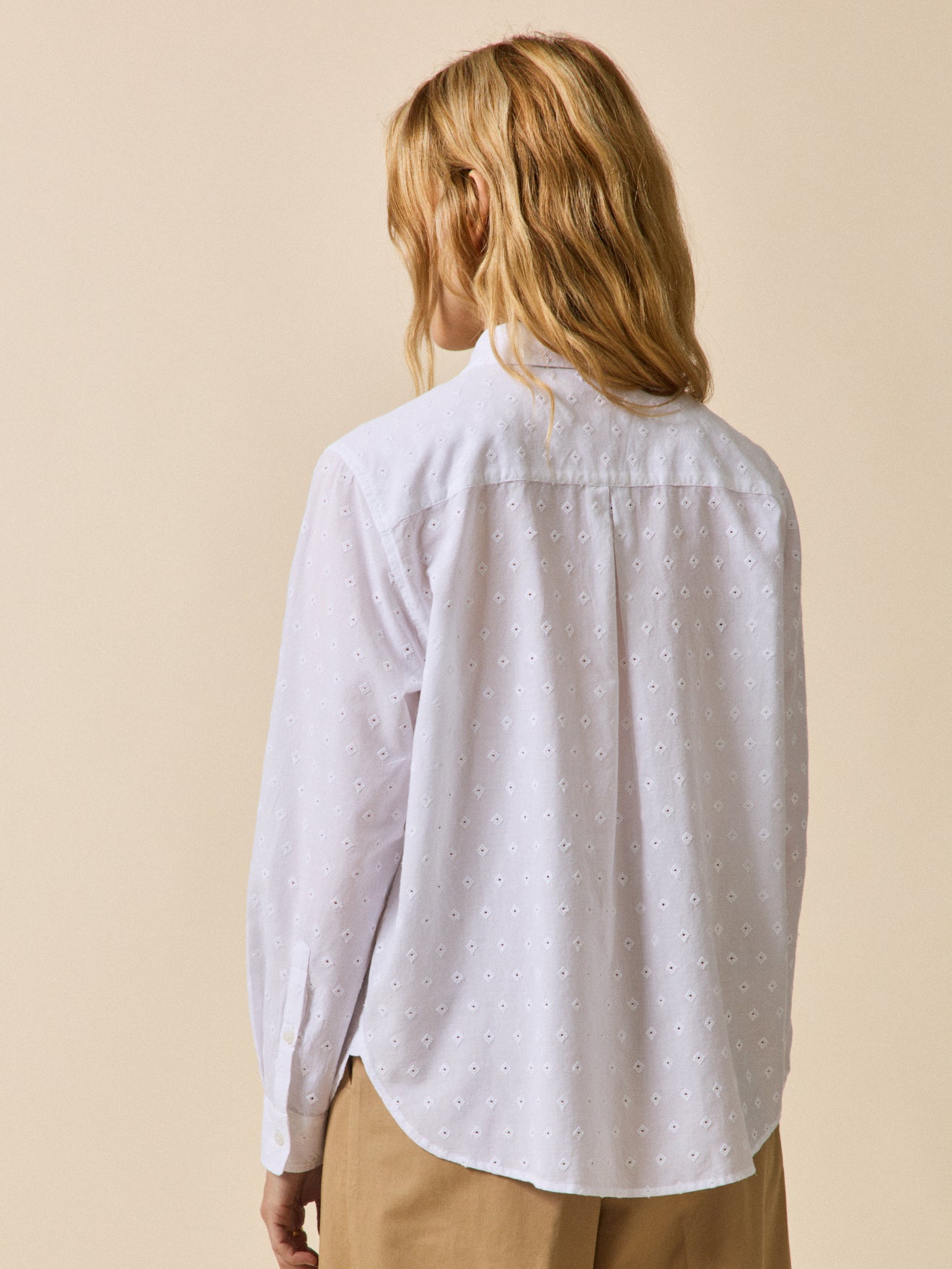 Chemise brodée - Coupe Gaby