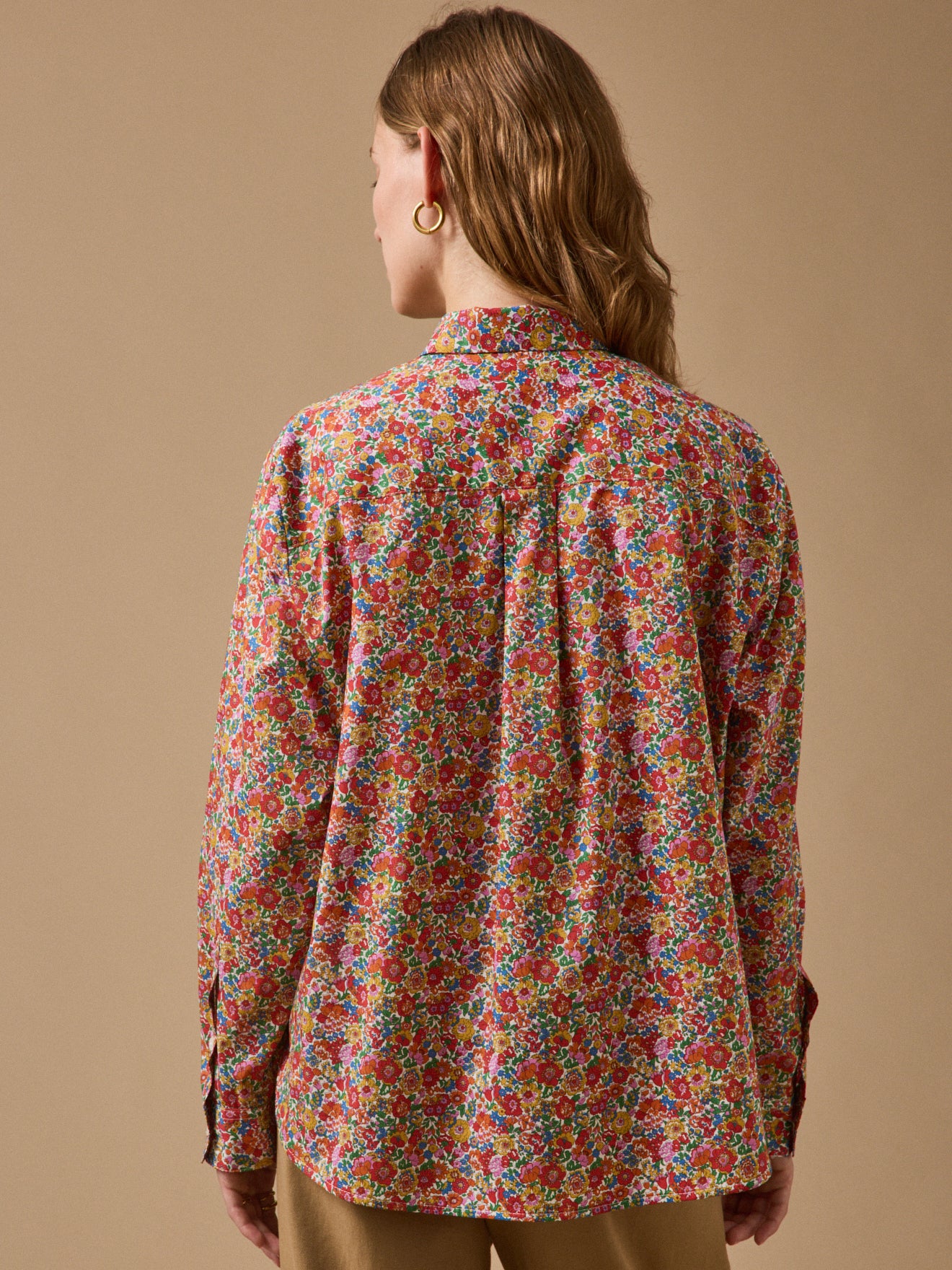 Chemise femme tissu Liberty - Coupe Gaby