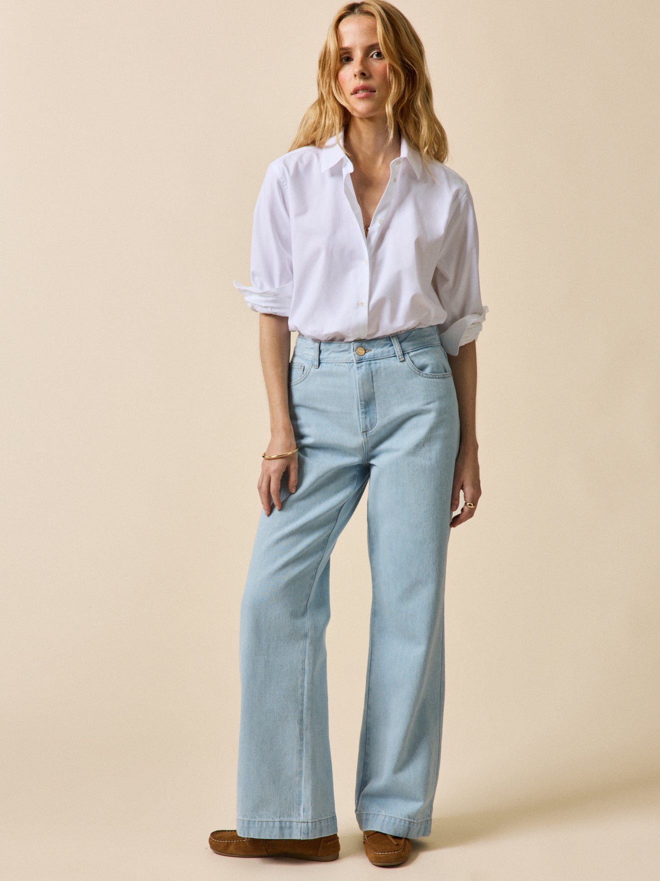 Chemise oxford femme coton biologique